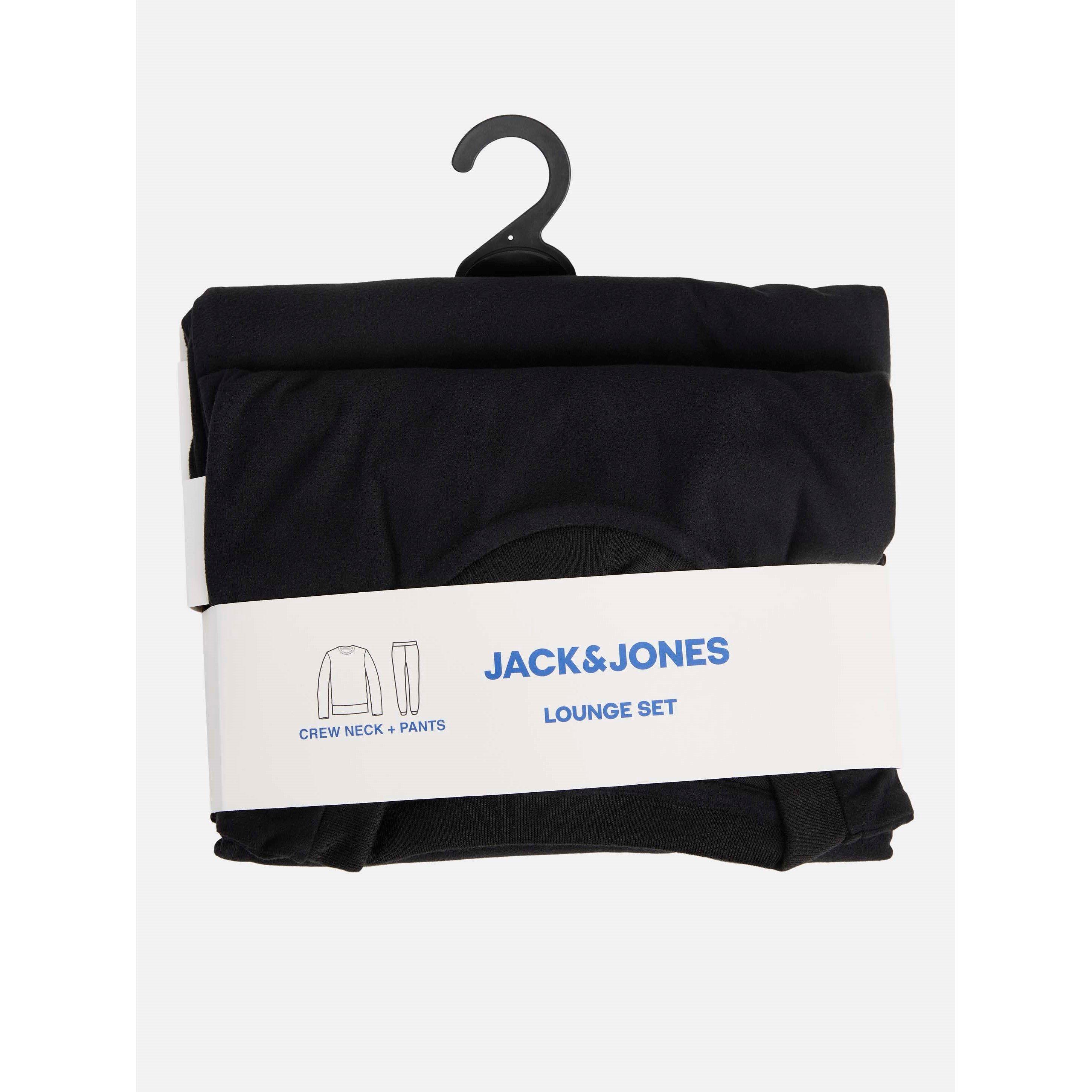 Black - Jack and Jones - Solid Lounge Set Mens - 8