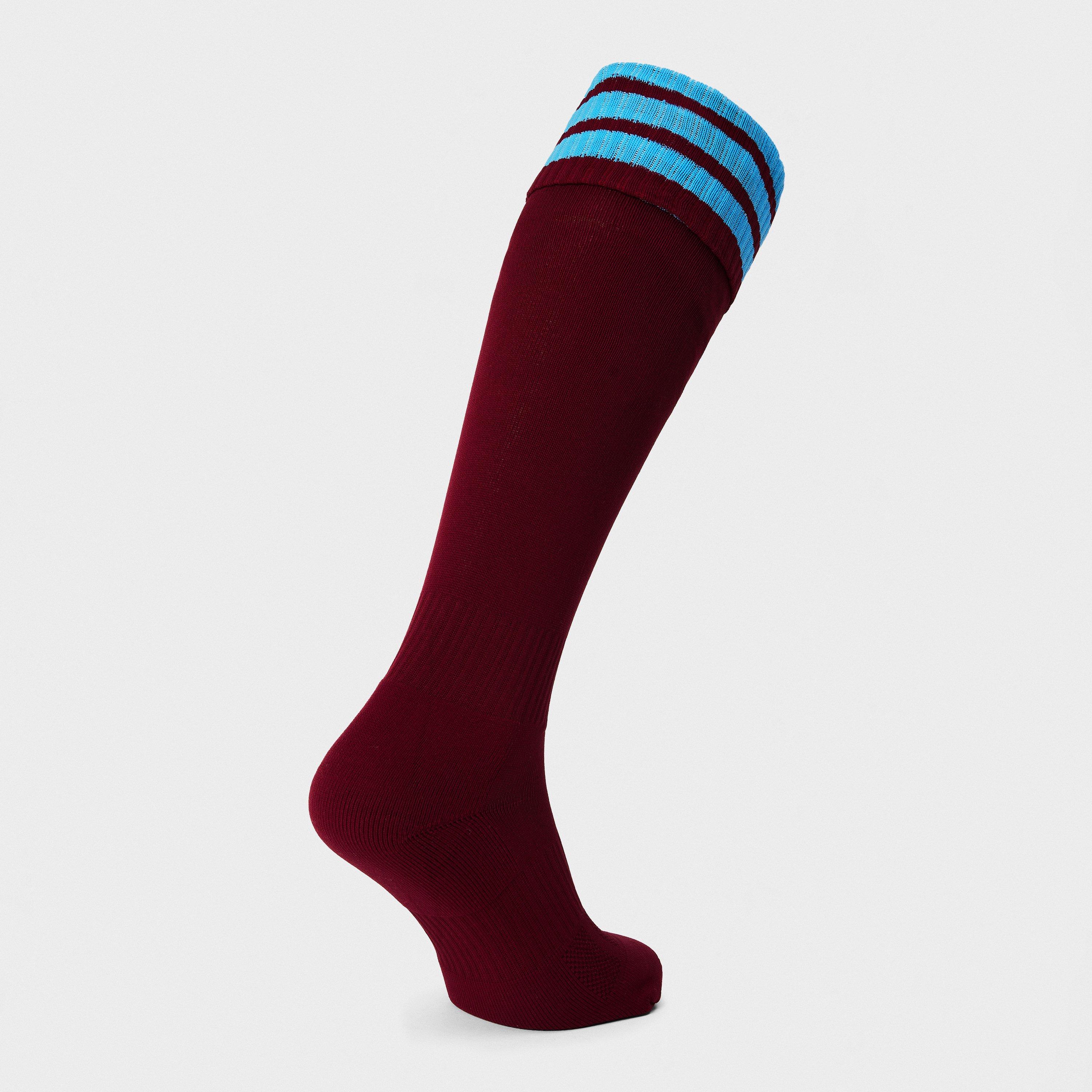 Bordeaux/Cielo - Mitre - Adults Football Socks - 2