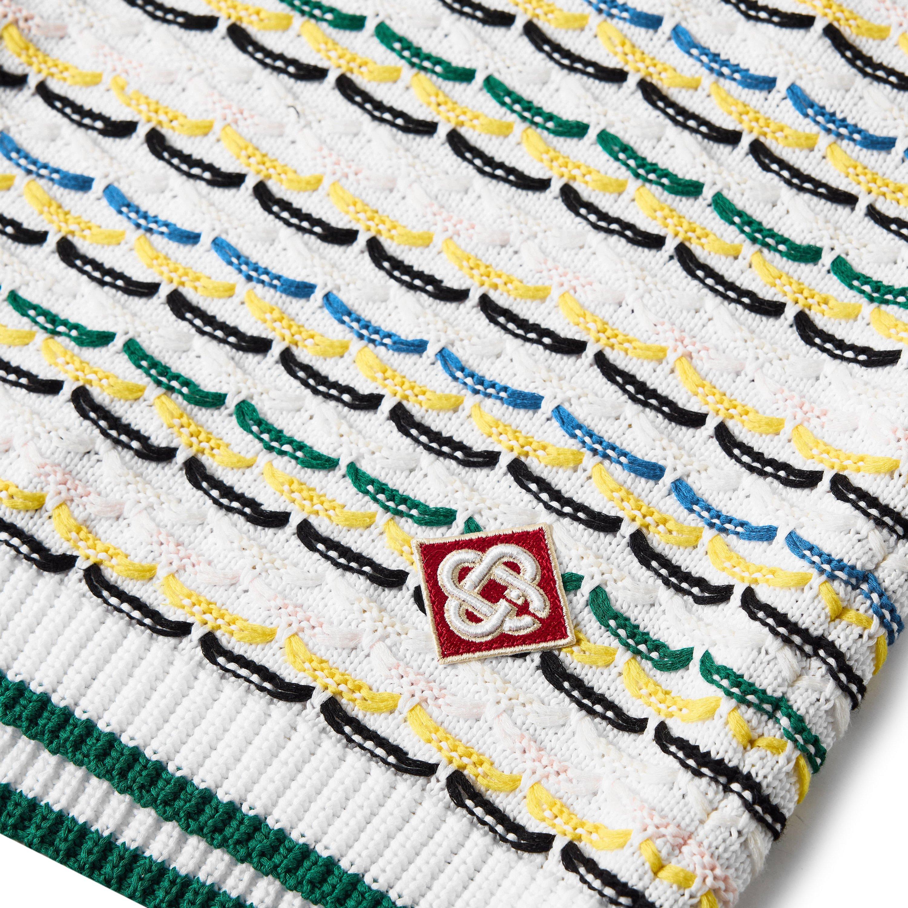 Yellow - Casablanca - Men's Woven Tracksuit Shorts - 5