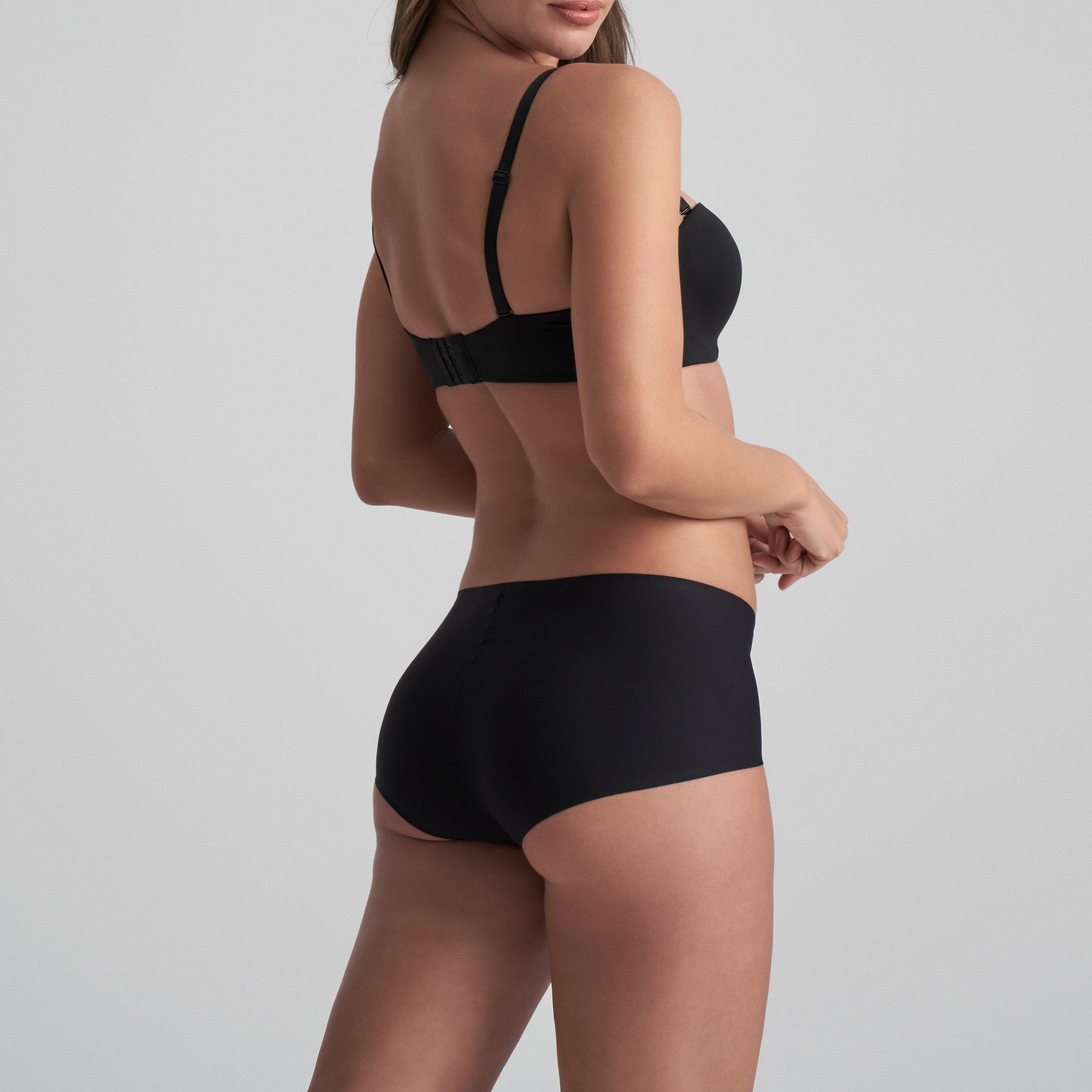 Black - Bye Bra - Unistretch One Size Boxer Ld00 - 2