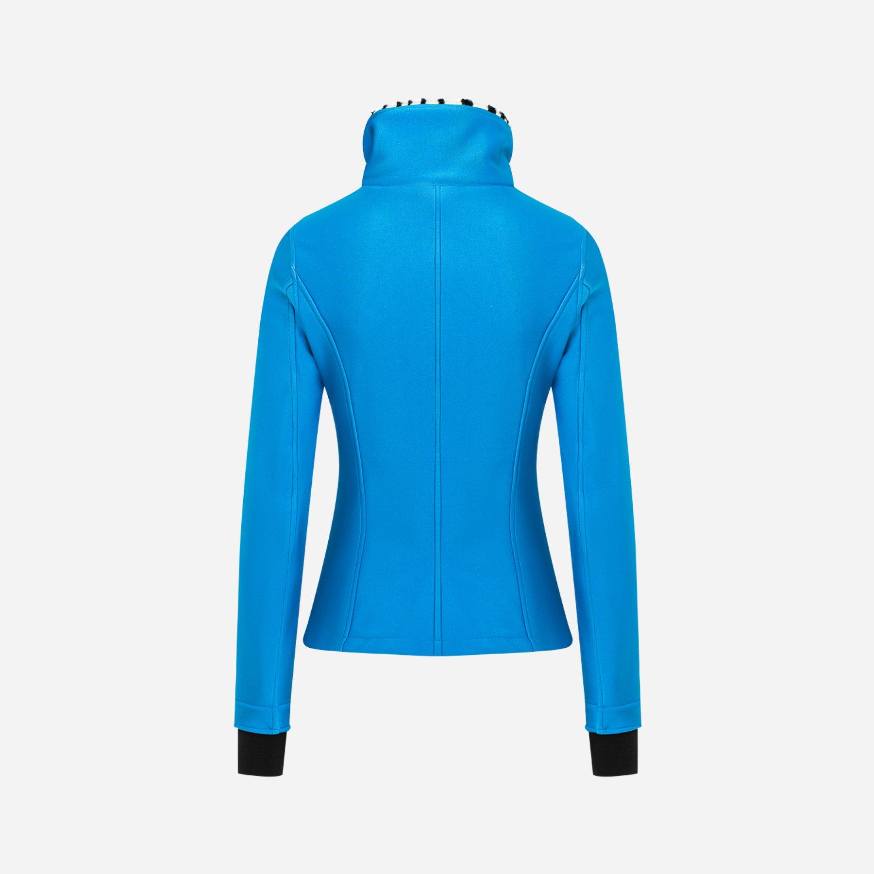 Blue - JET SET - Women's Ghost Softshell Ski Jacket - 2