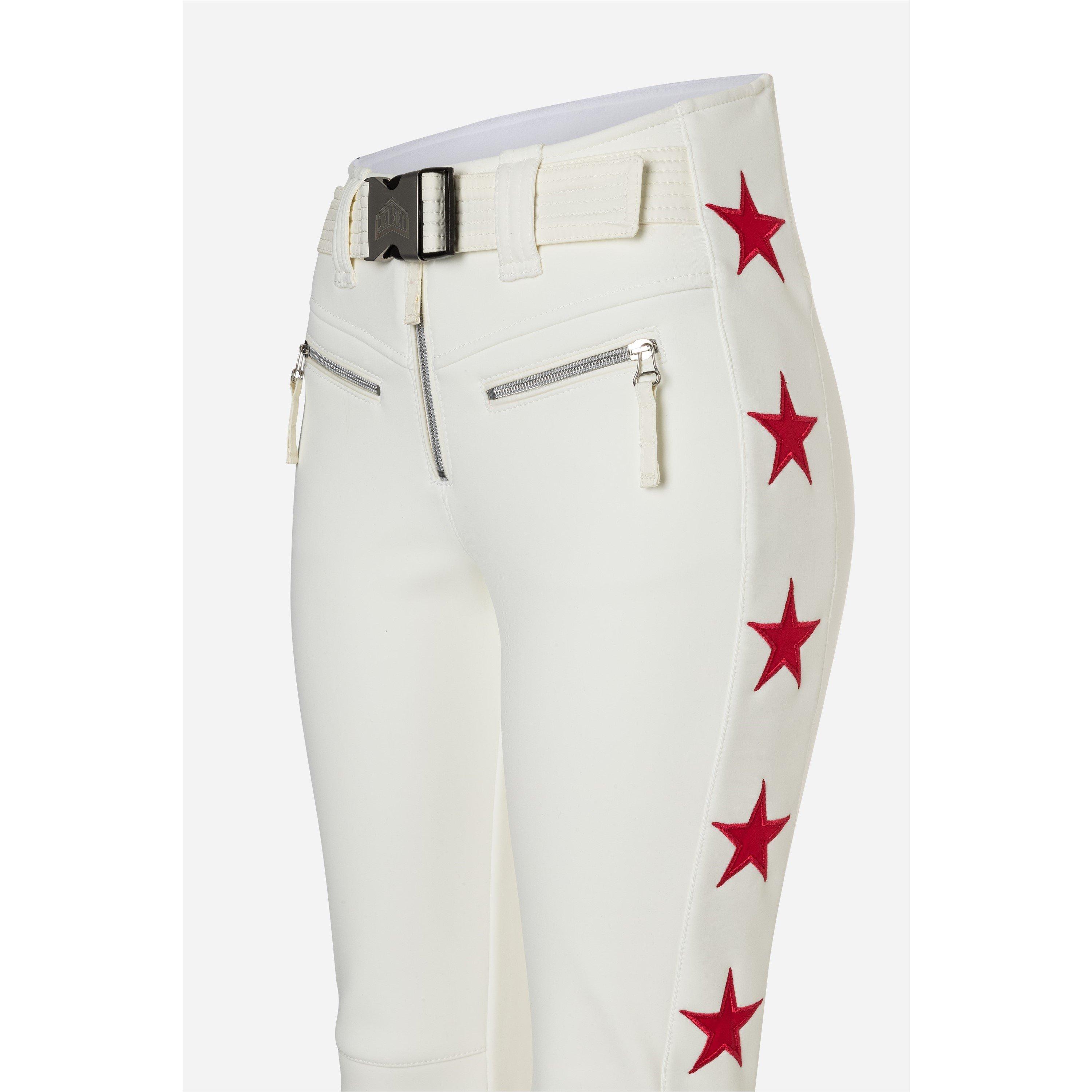 White/White - JET SET - Women's Tiby Print Water Resistant Ski Trousers - 4