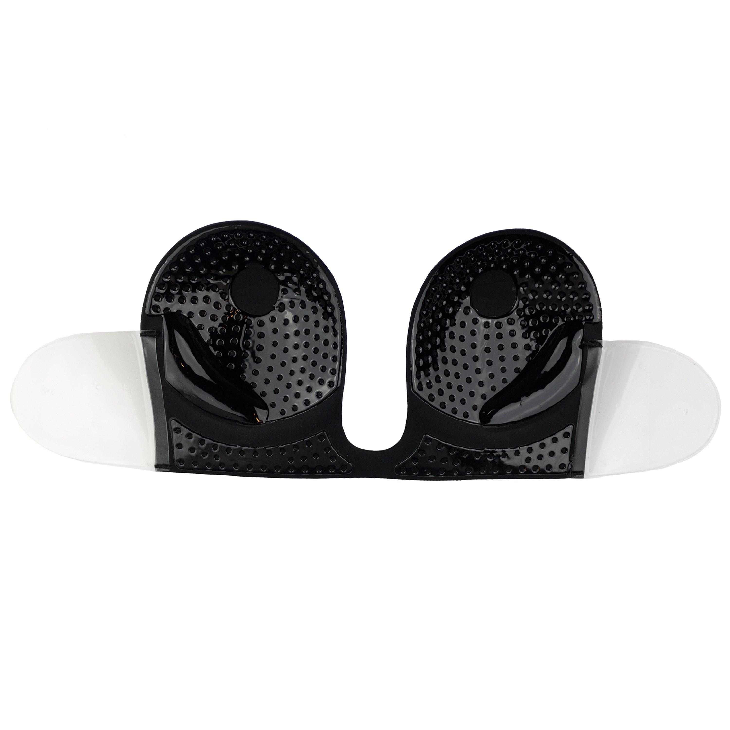 Black - Bye Bra - Adhesive Seamless U Bra - 4