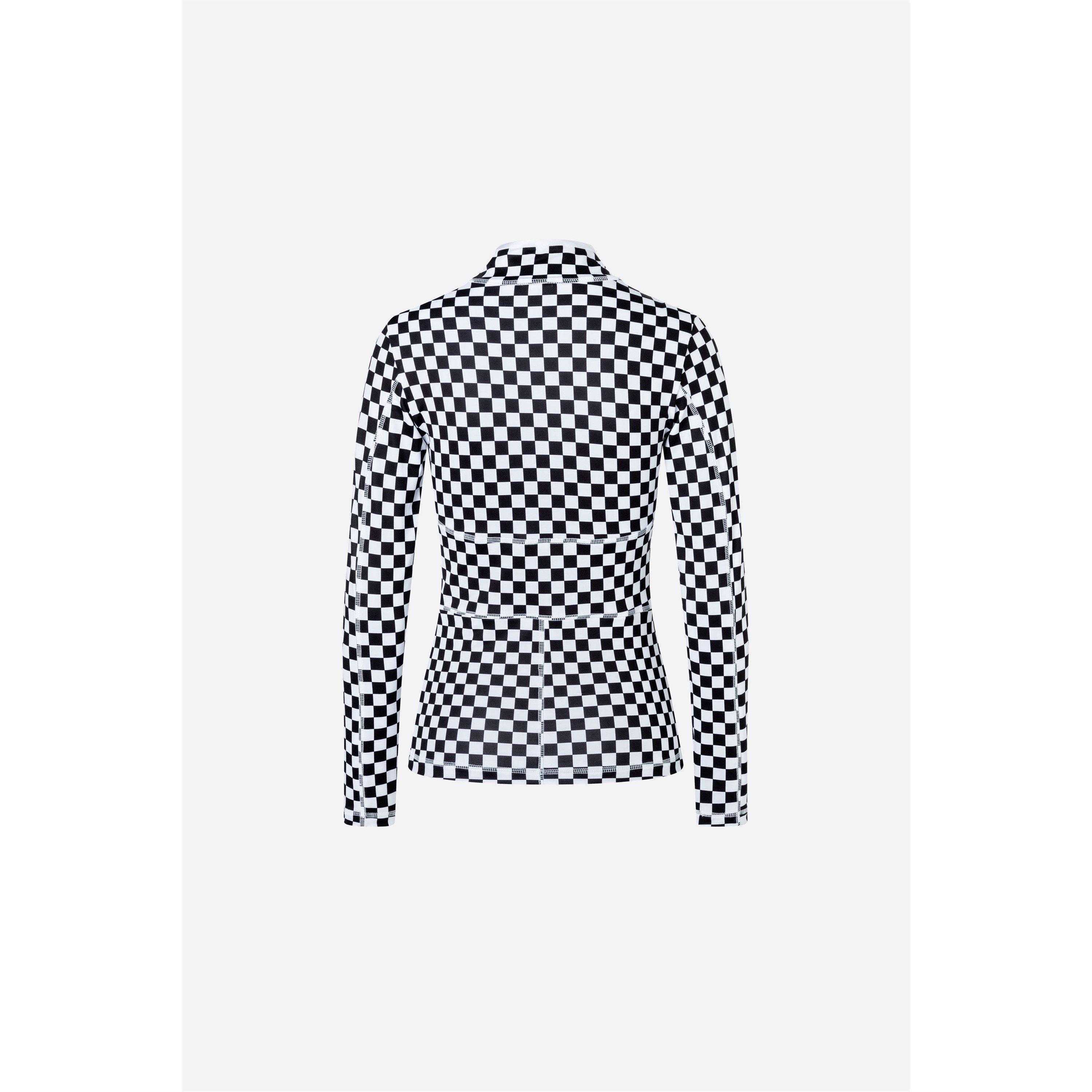 Check print - JET SET - Women's Moisture Wicking Baselayer Top - 2