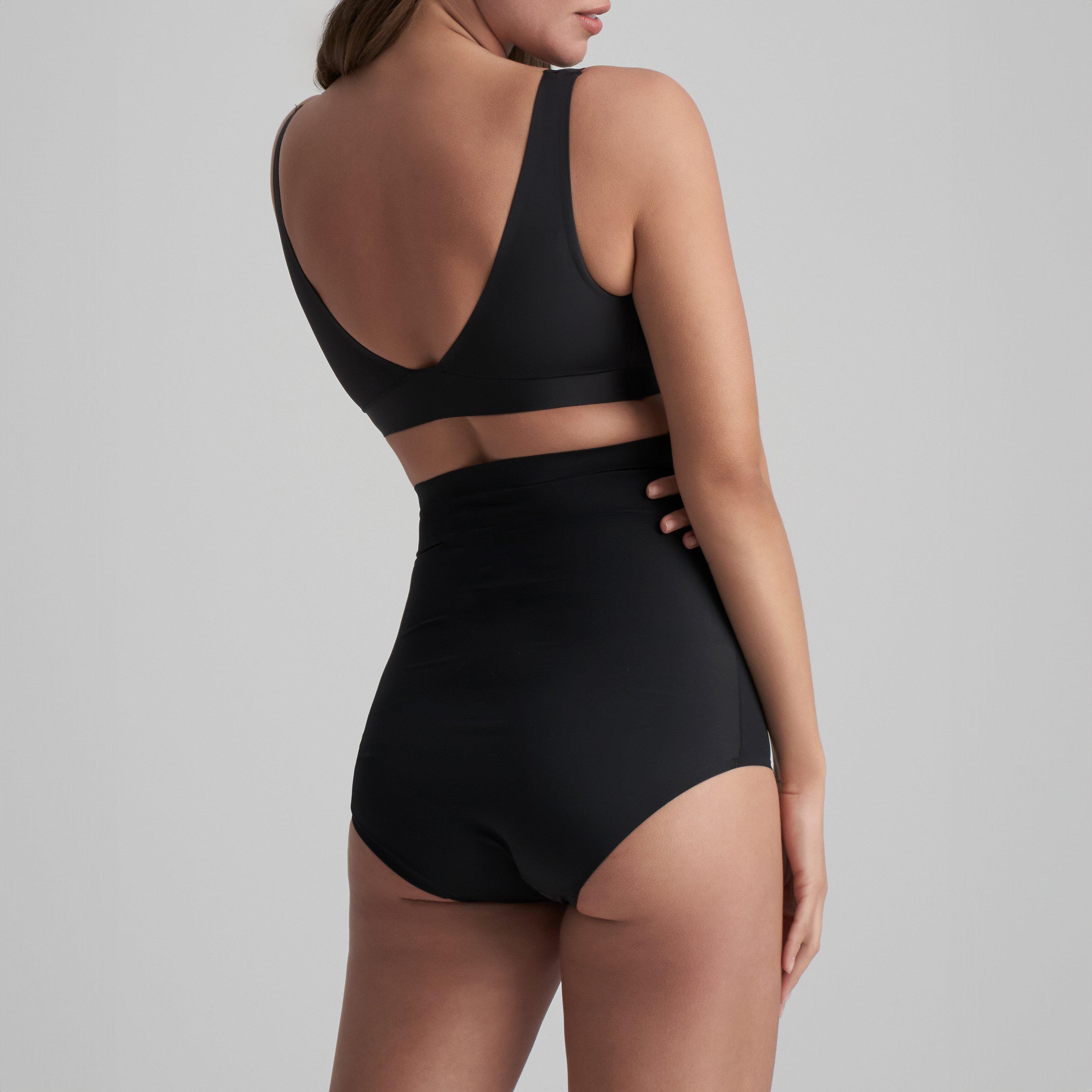 Black - Bye Bra - High Waist Invisible Shaping Brief - 2