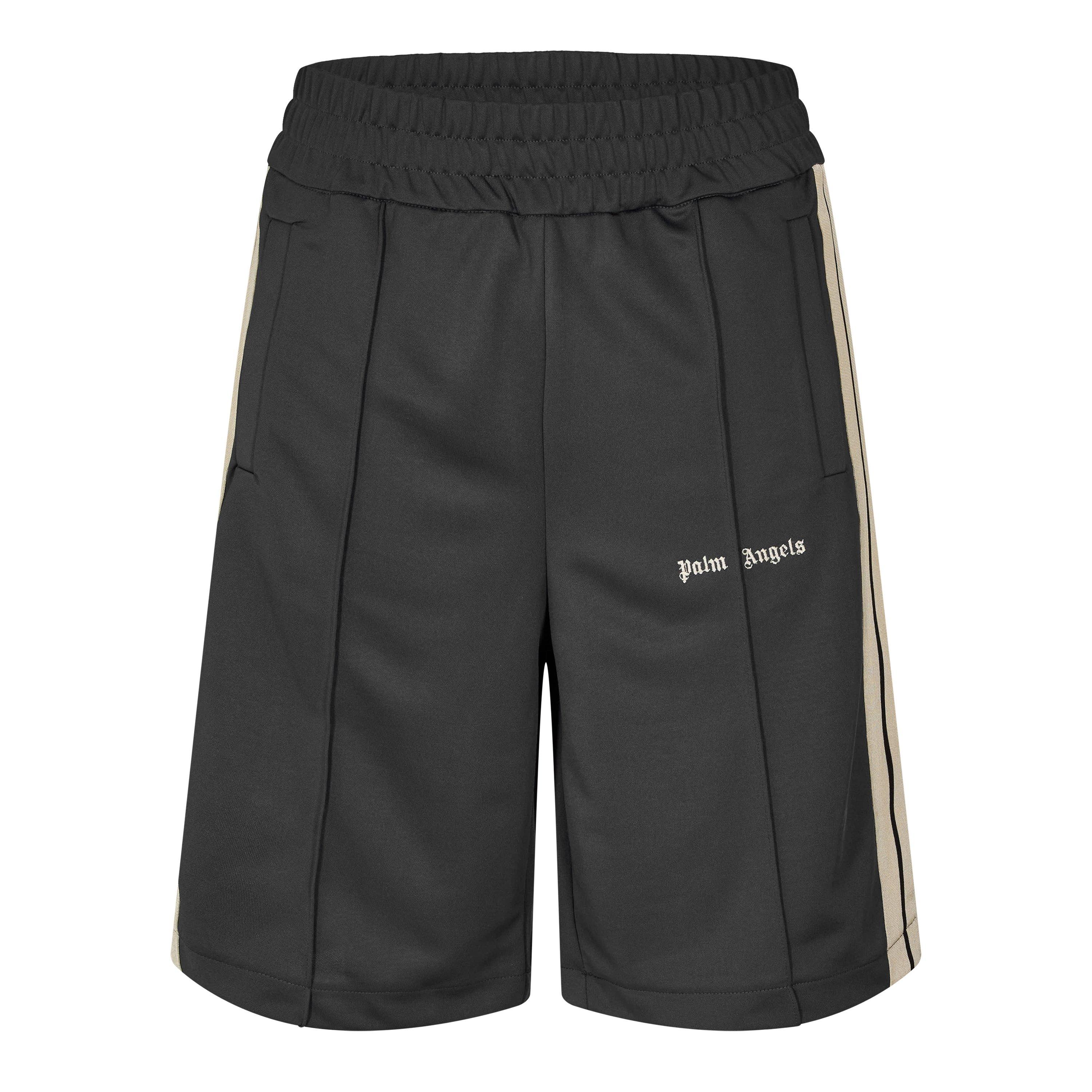 Palm Angels Men's Woven Tracksuit Shorts - Dark Grey - L