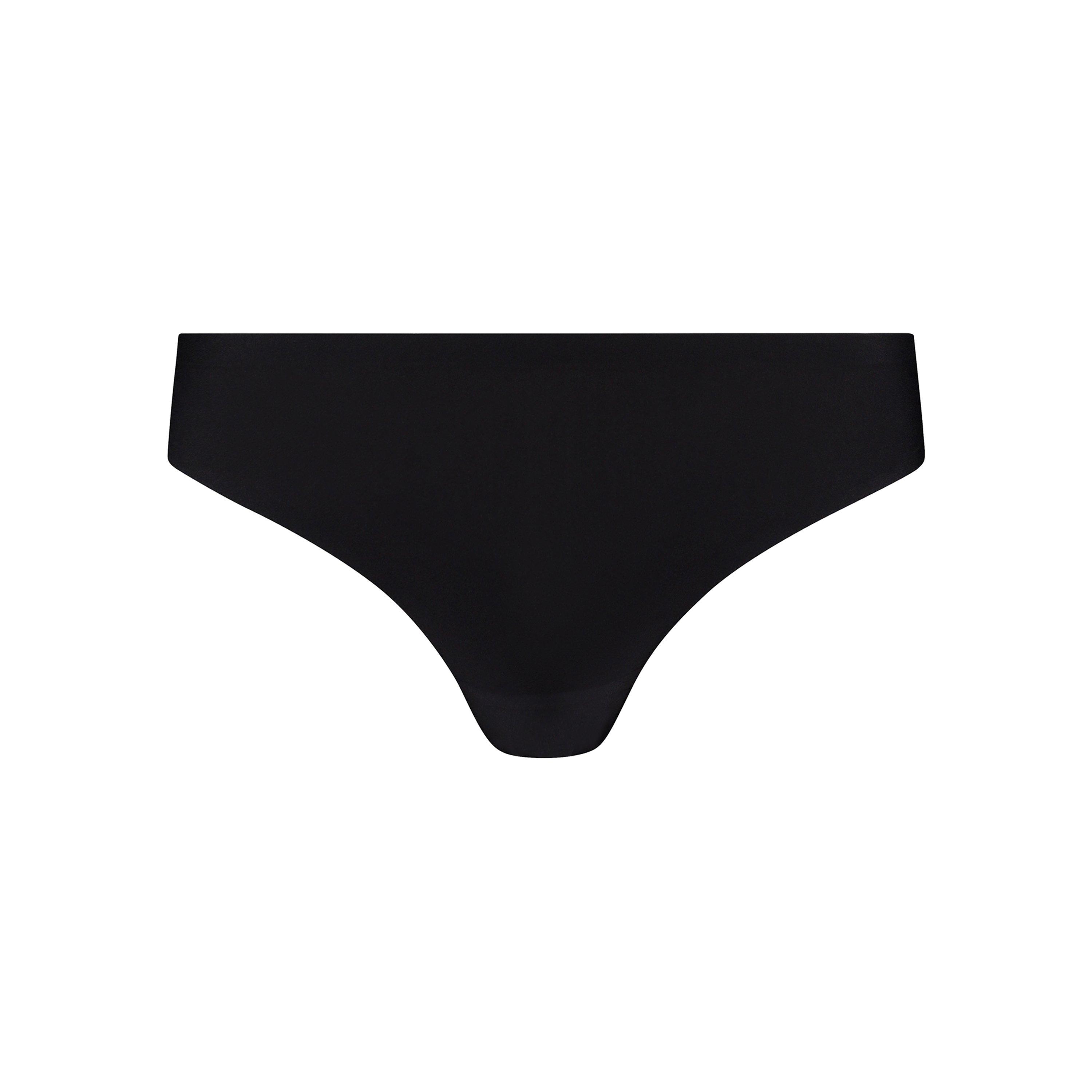 Black - Bye Bra - UniStretch Thong - 3