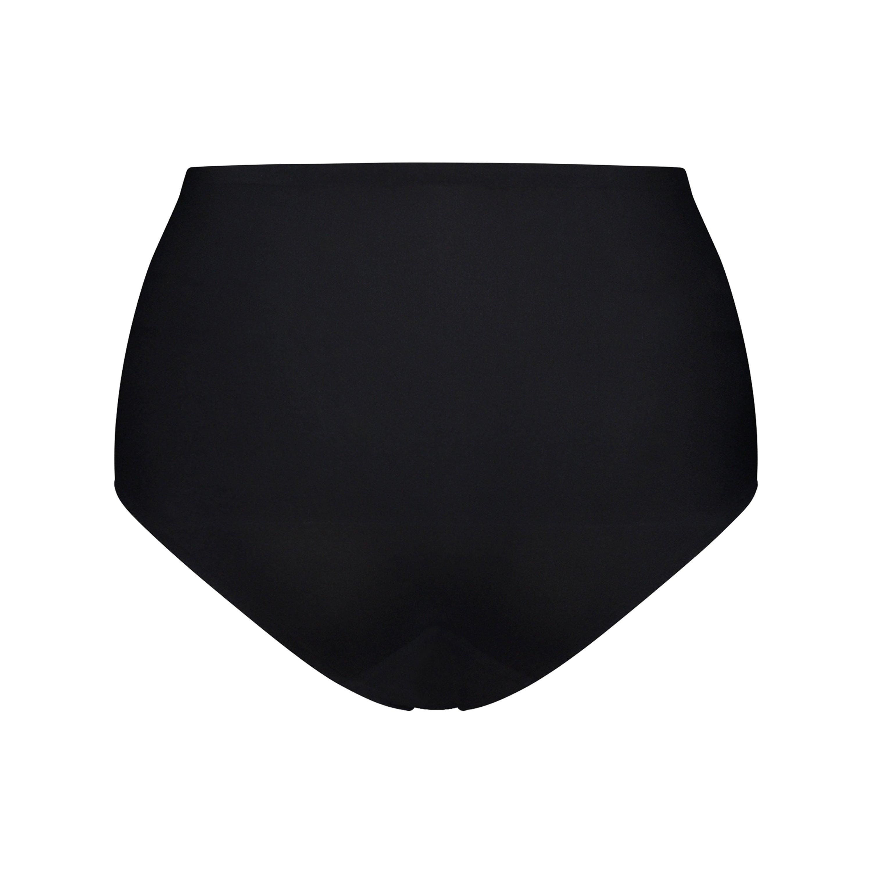 Black - Bye Bra - UniStretch High Brief - 4
