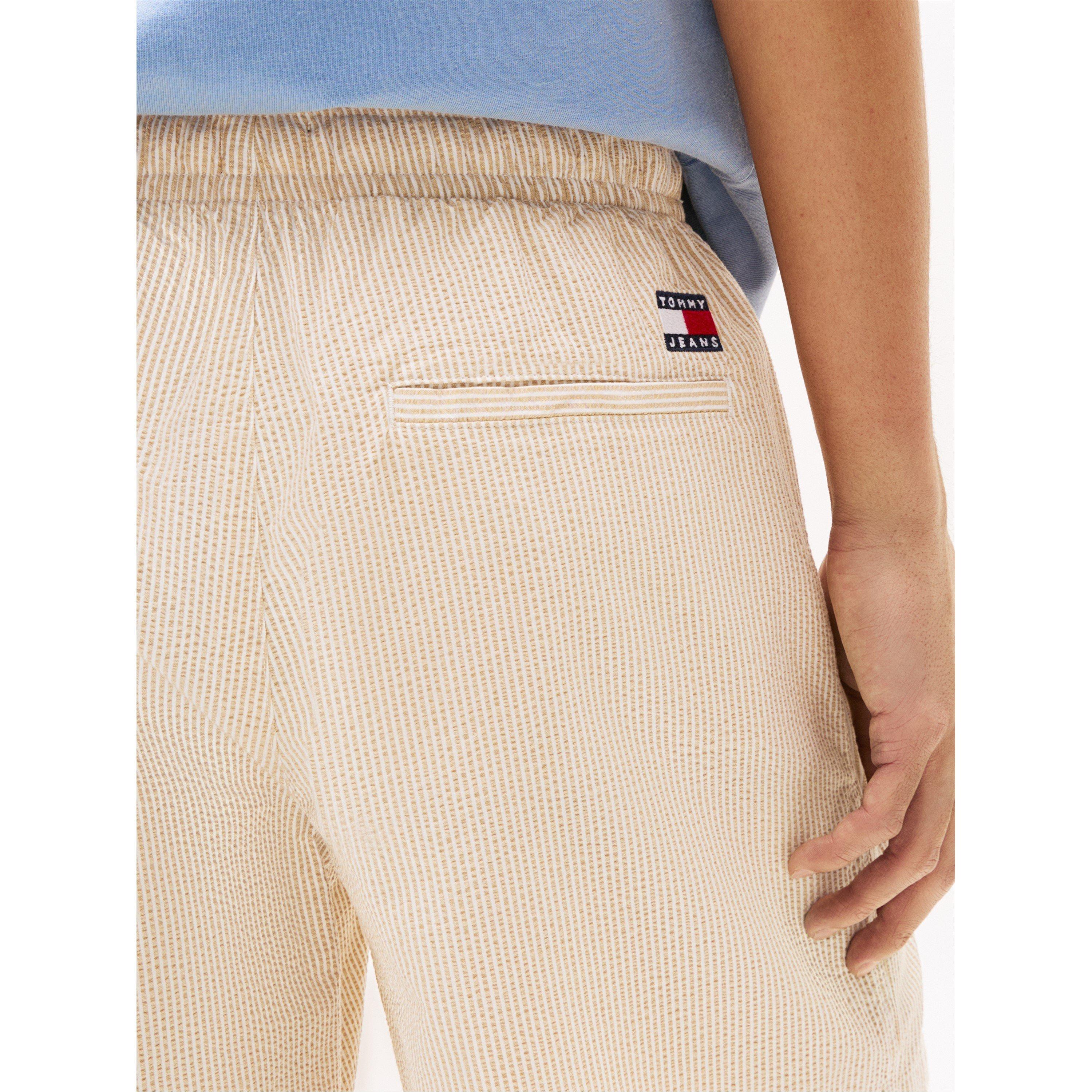 Relic Tan Strp - Tommy Jeans - Men's Seersucker Tracksuit Shorts - 5