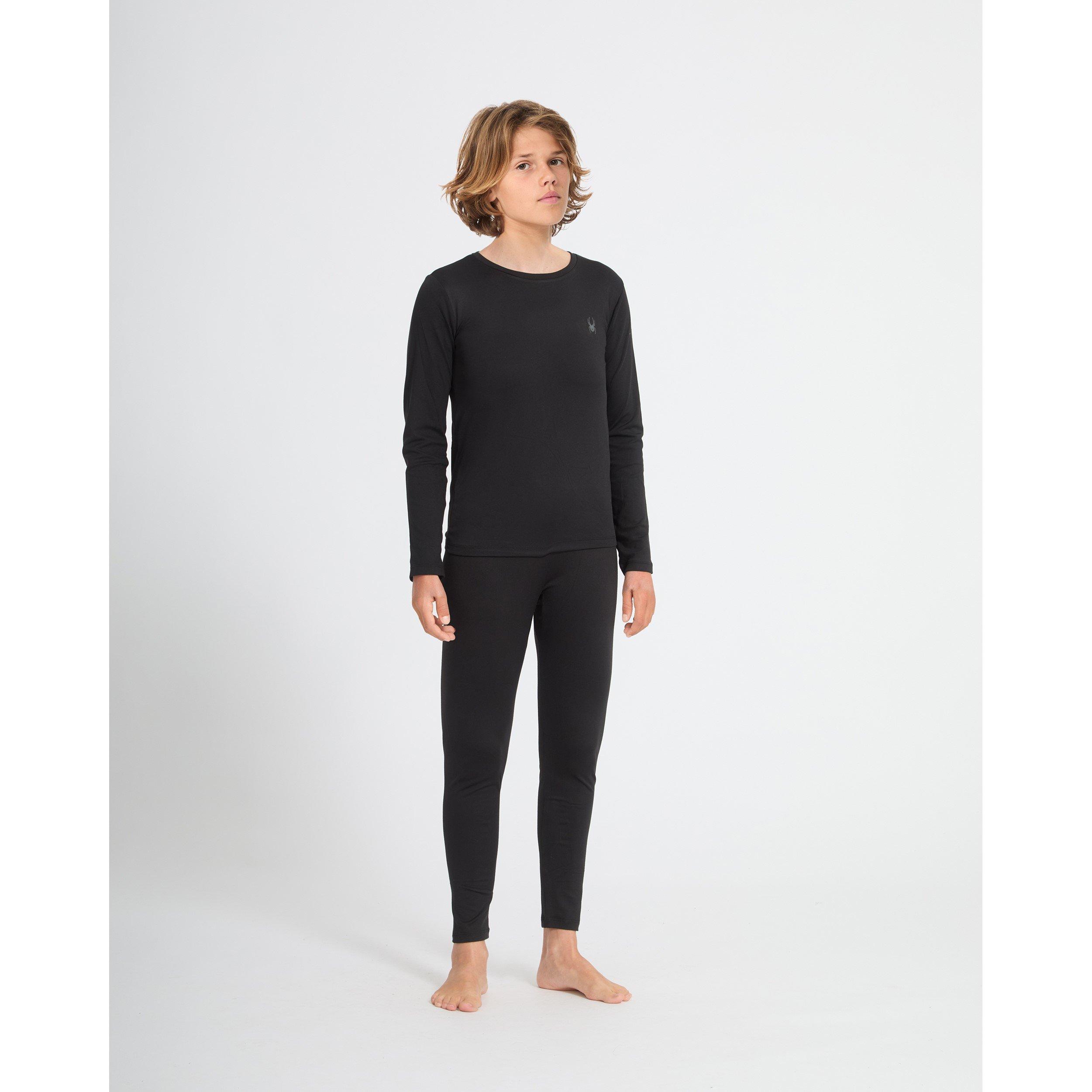 Crna - Spyder - Kids' Boxed Baselayer Set - 2