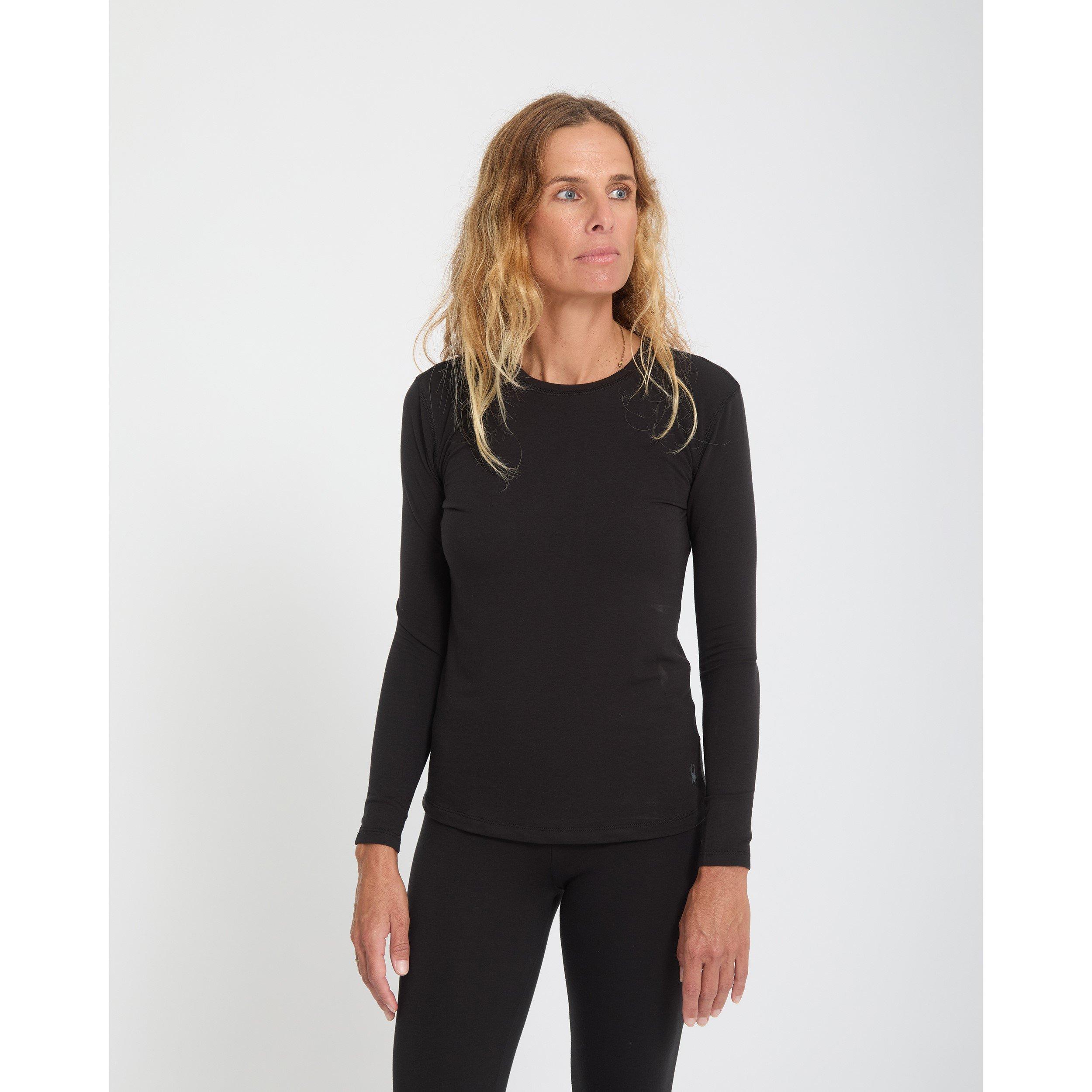 Black - Spyder - Women's Baselayer Set - 1