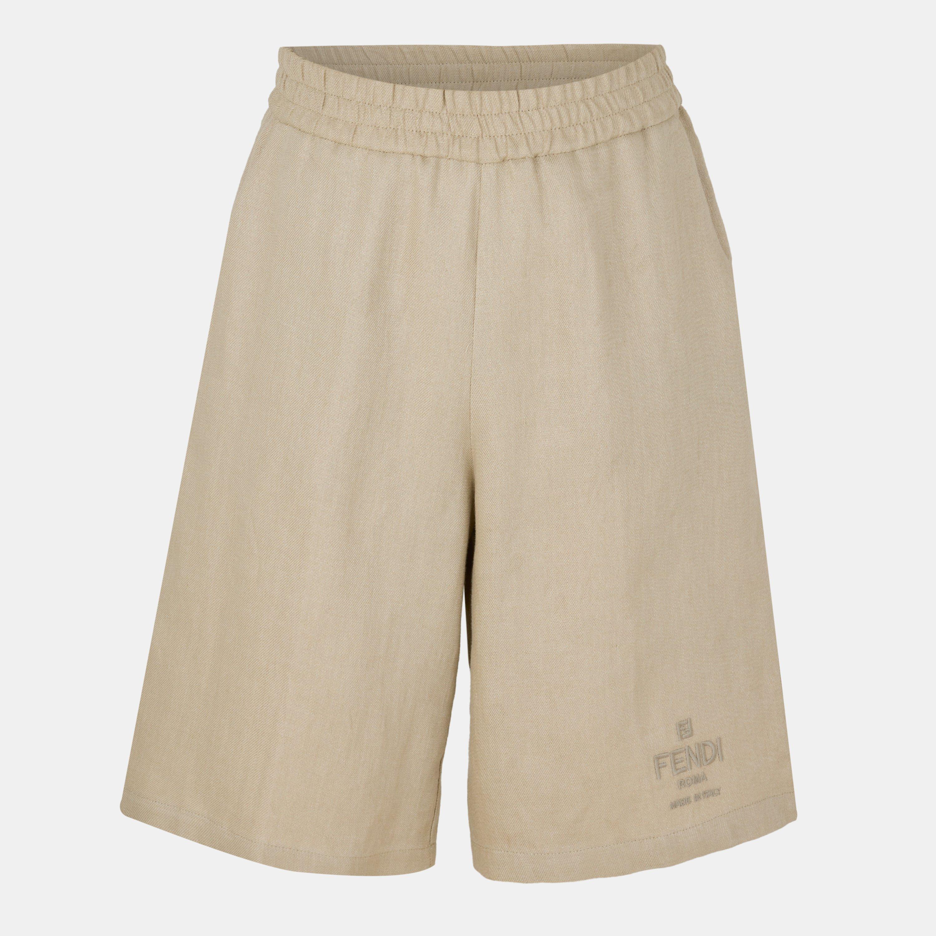 Kaky F019Z - Fendi - Logo Shorts Juniors - 1