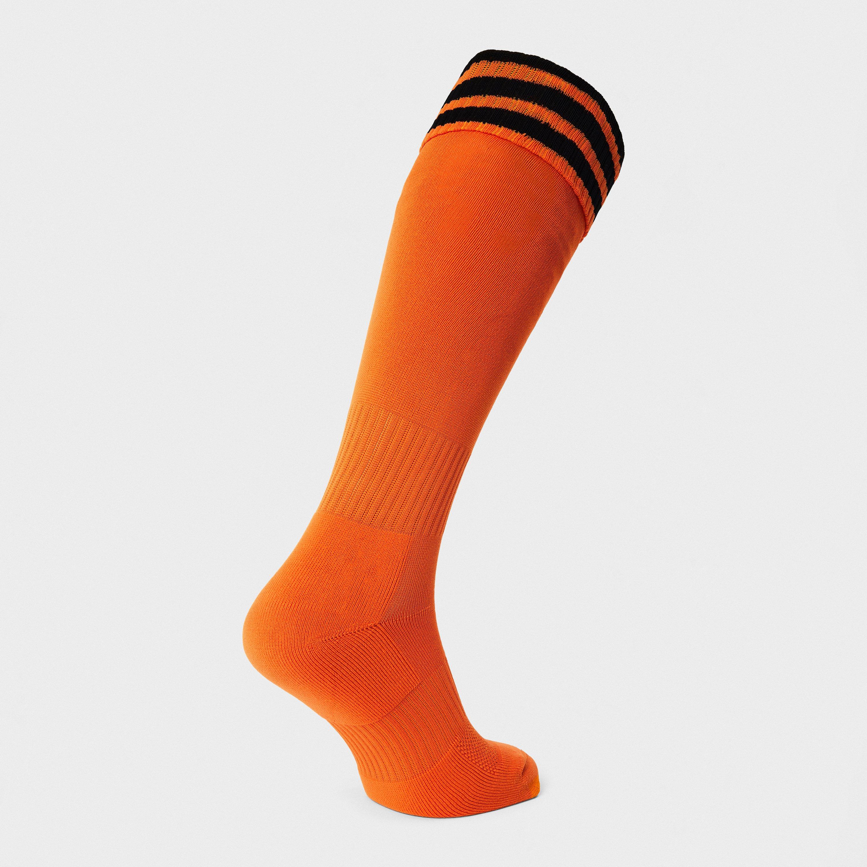 Mandarine/Schwarz - Mitre - Kids Football Socks - 2