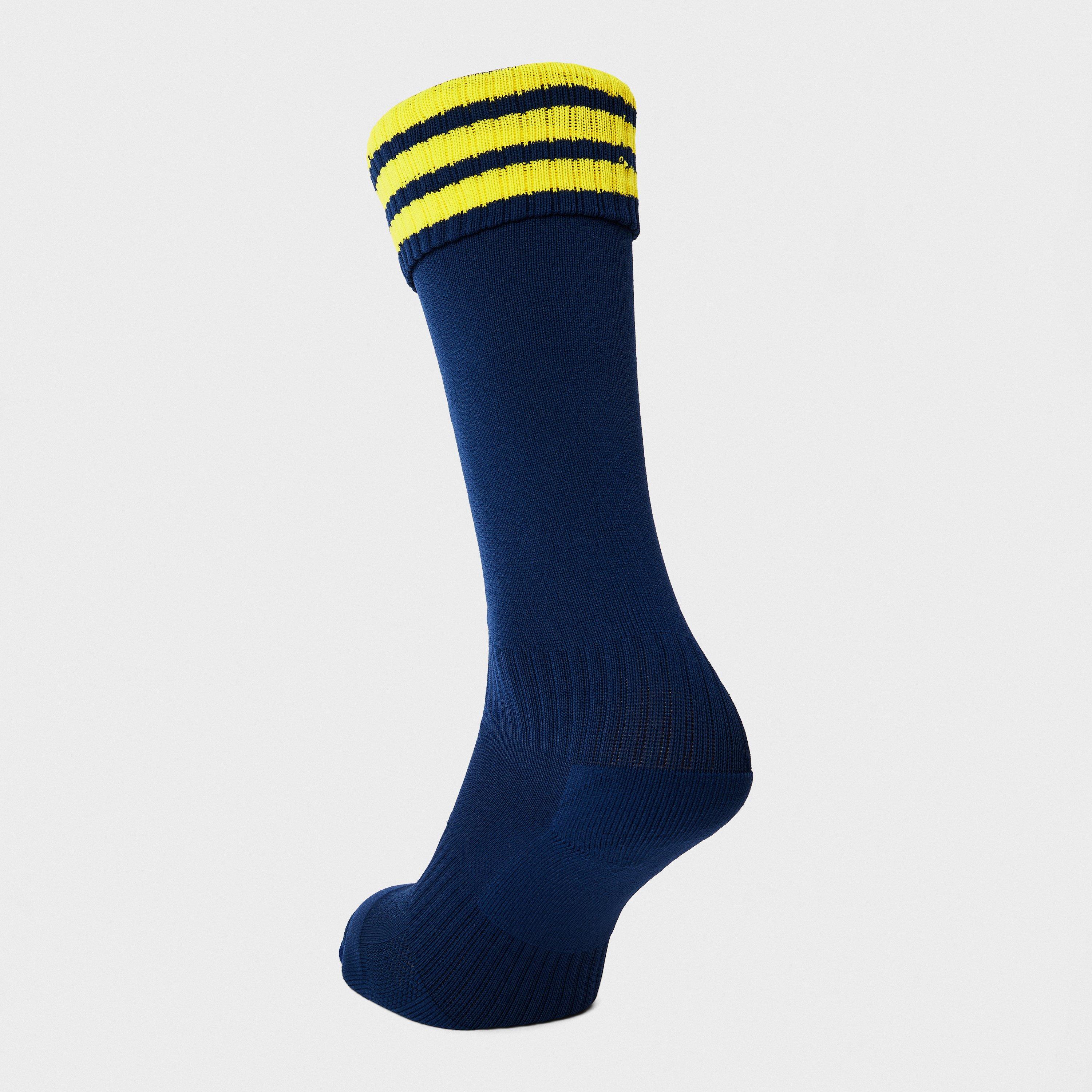Navy/Yellow - Mitre - Kids Football Socks - 2