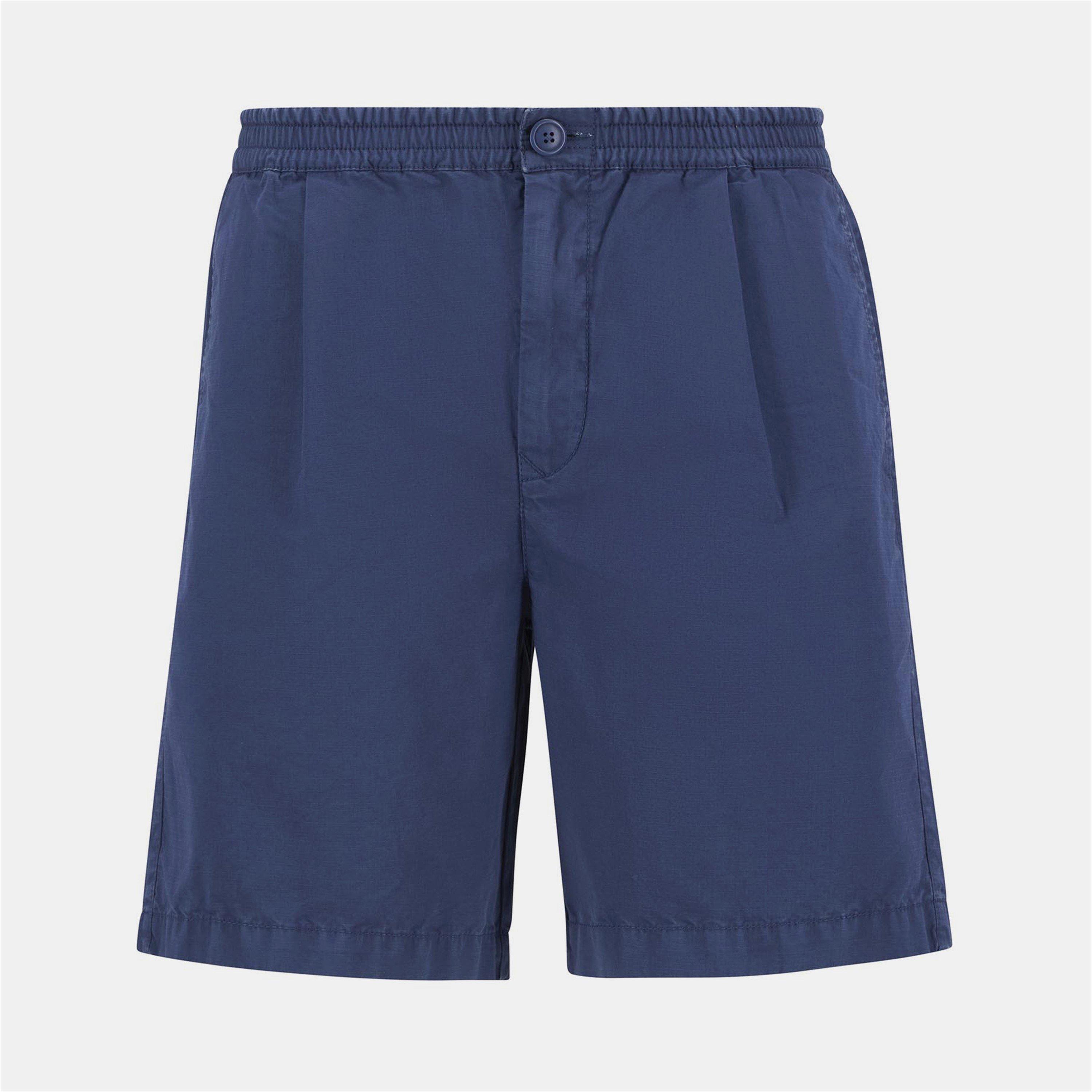 Barbour Rickfell Ripstop Shorts - Dark Denim NY38 - XL