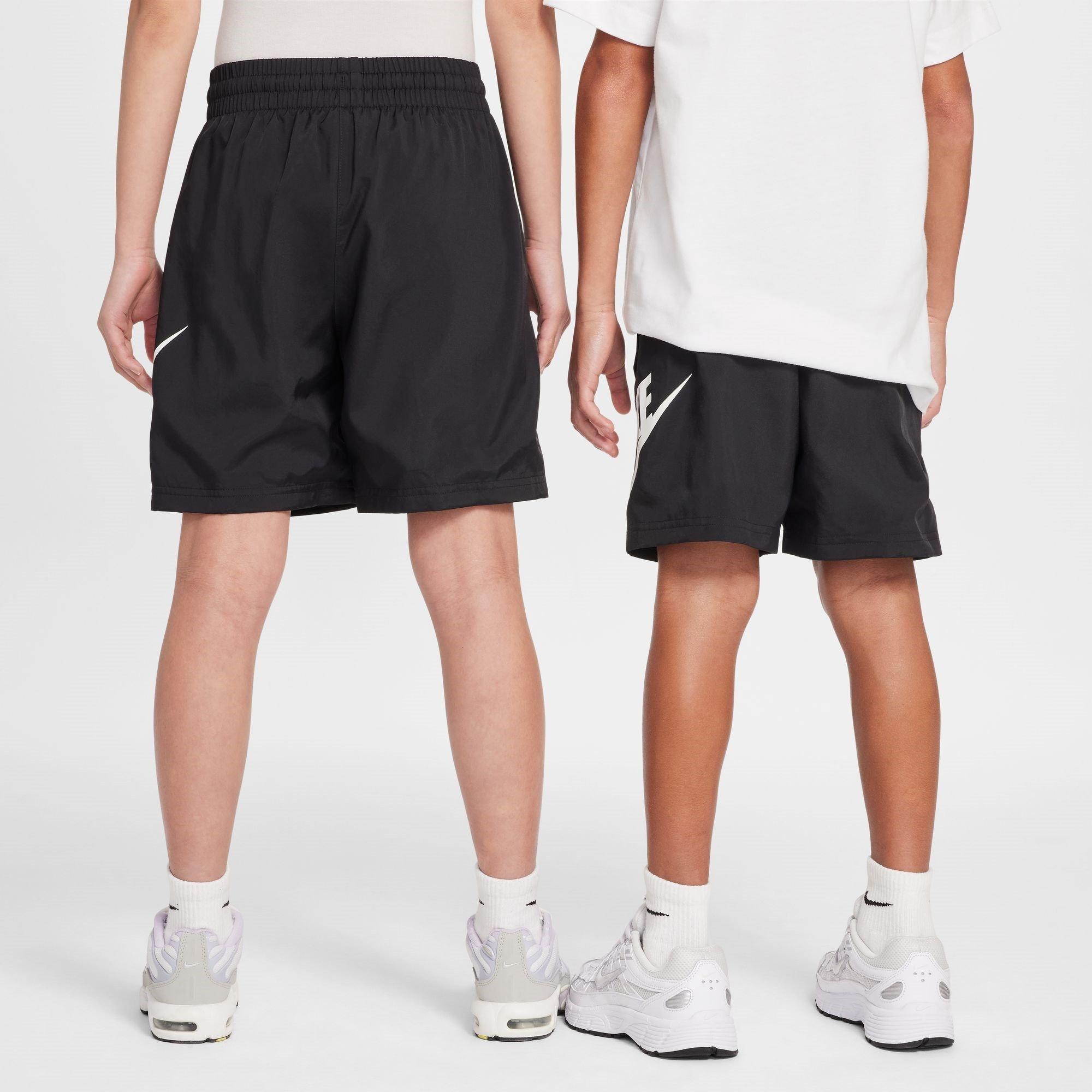 Black/White - Nike - Sportswear Club Juniors Woven Shorts - 3