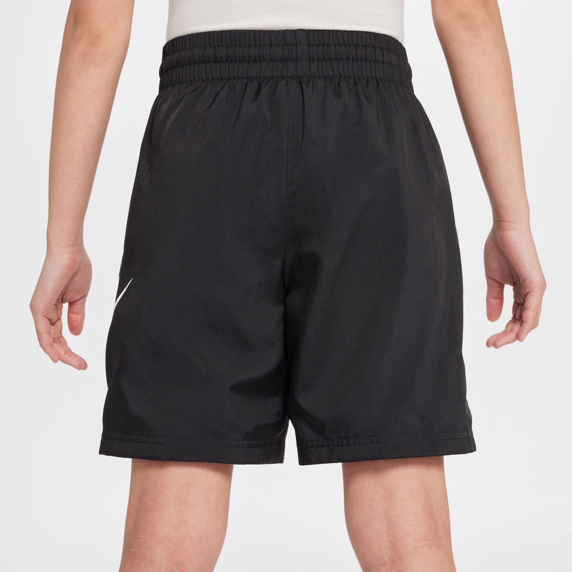 Black/White - Nike - Sportswear Club Juniors Woven Shorts - 6
