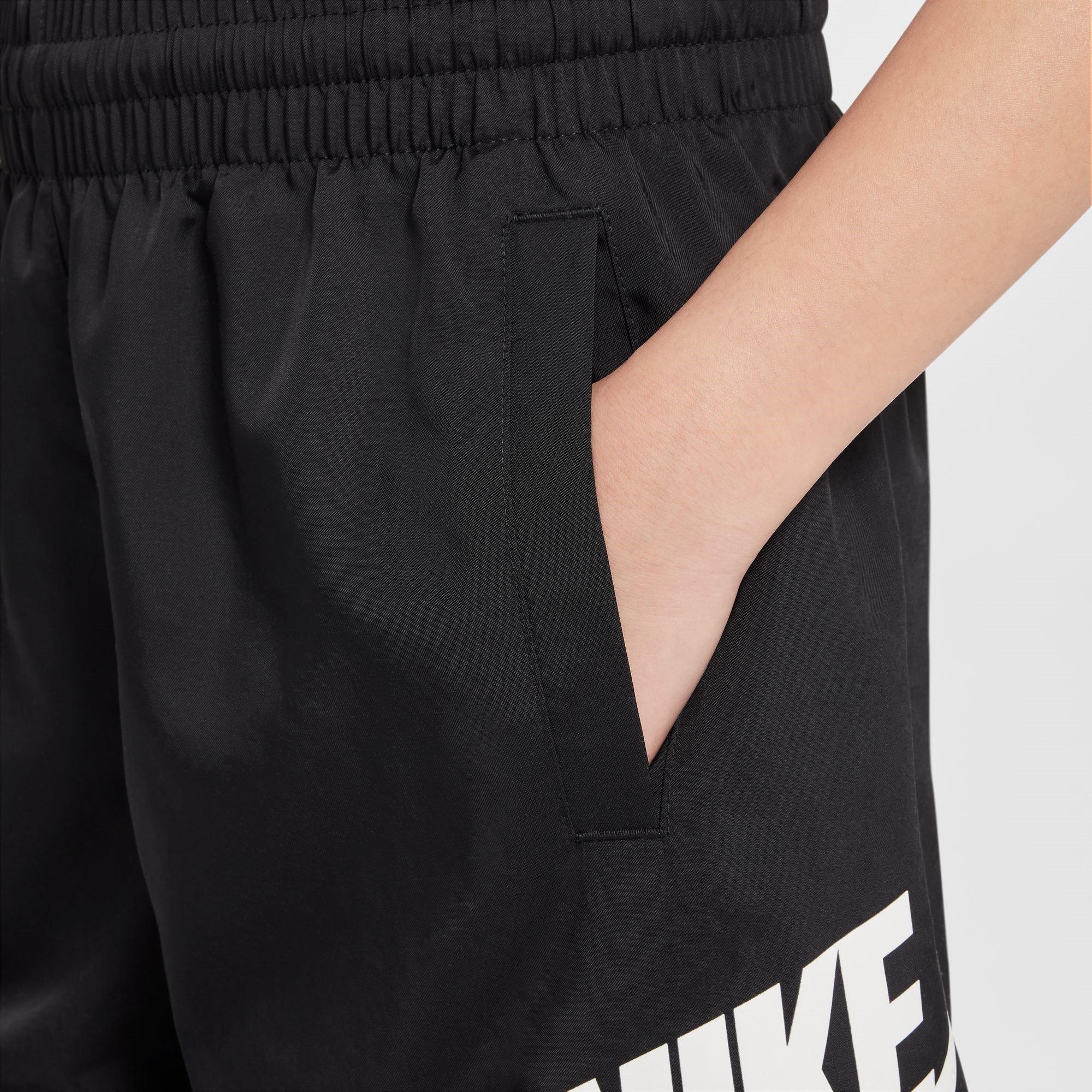 Black/White - Nike - Sportswear Club Juniors Woven Shorts - 9