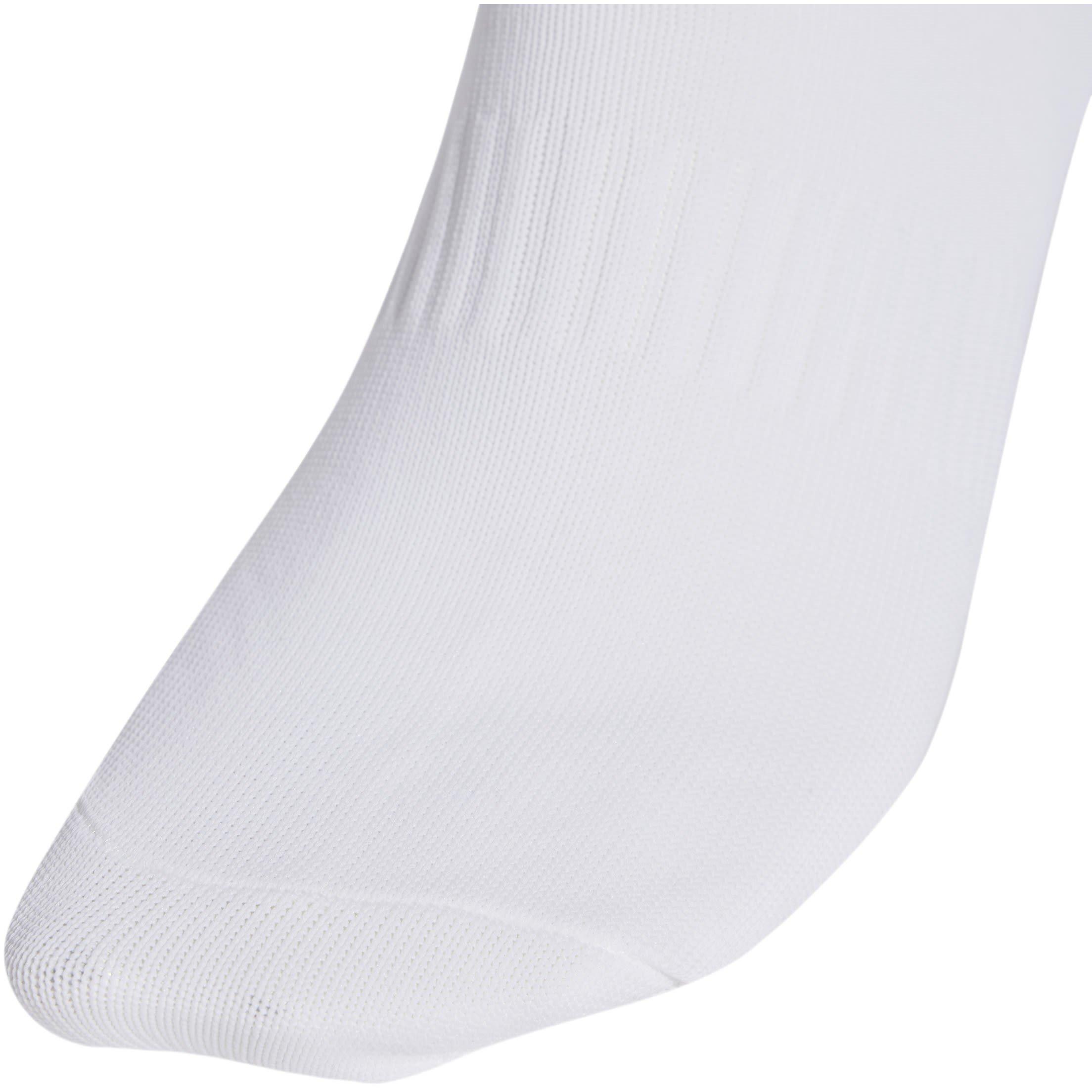 White/Black - adidas - Santos 25 Football Socks Childrens - 3