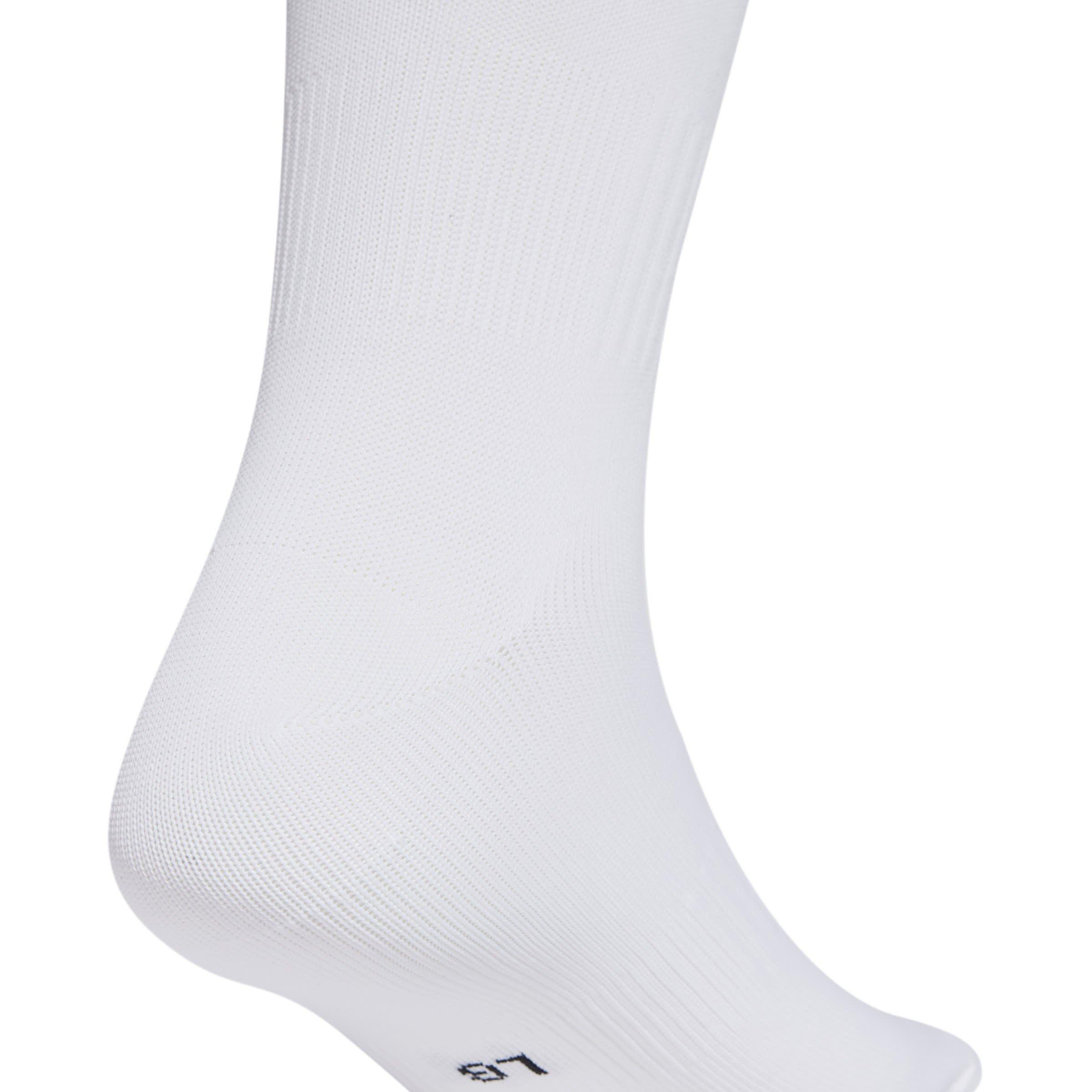 White/Black - adidas - Santos 25 Football Socks Childrens - 4