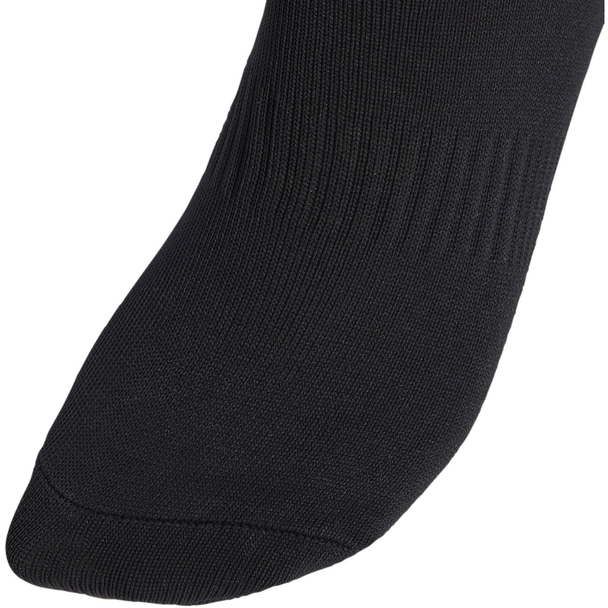 Black/White - adidas - Santos 25 Football Socks Childrens - 3