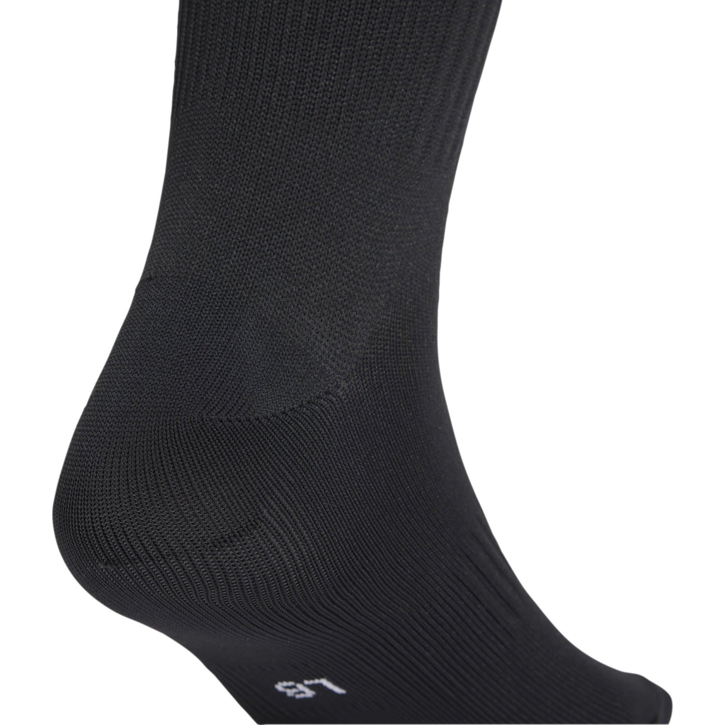 Black/White - adidas - Santos 25 Football Socks Childrens - 4