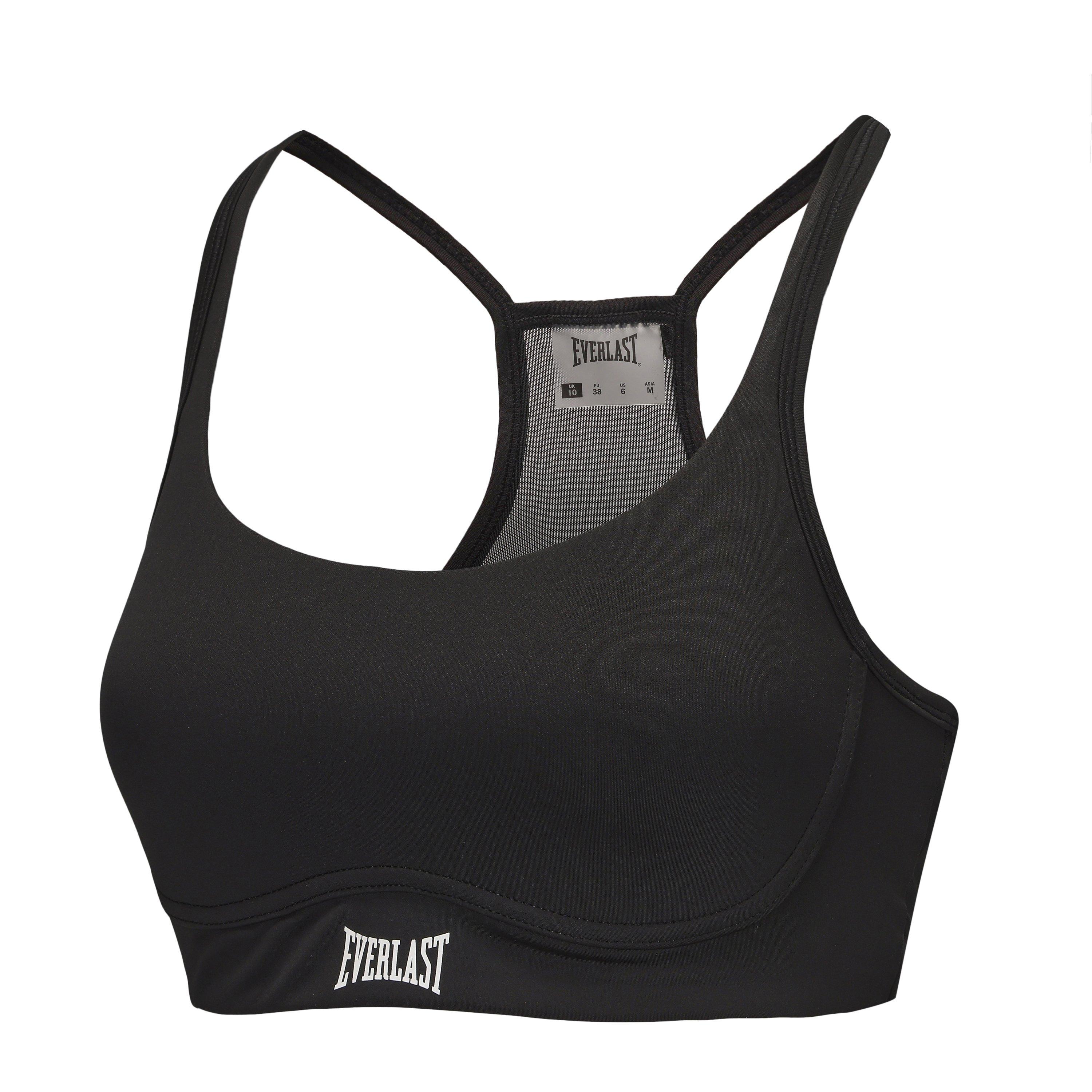 Crna - Everlast - High Impact Shine Bra Womens - 3