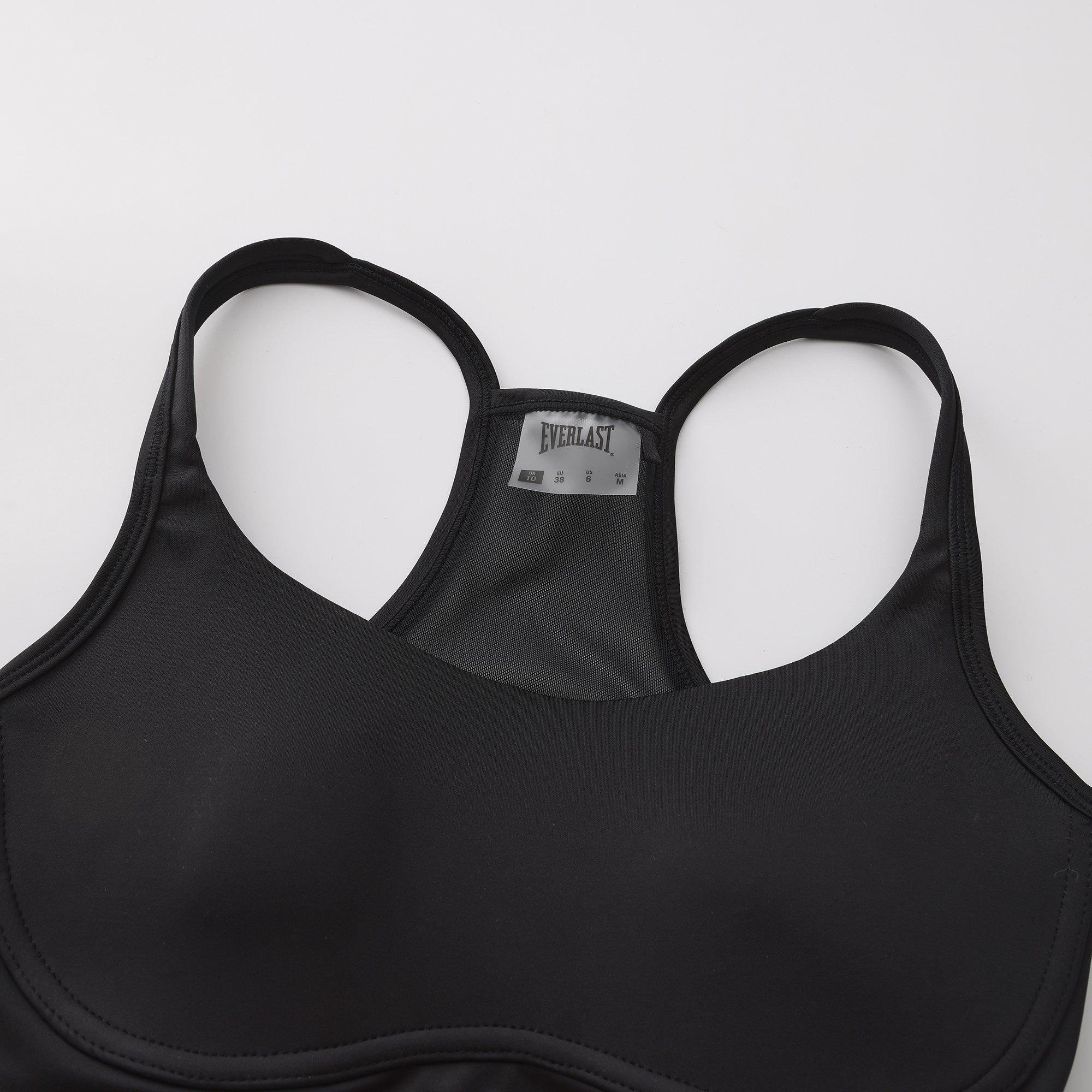 Crna - Everlast - High Impact Shine Bra Womens - 4