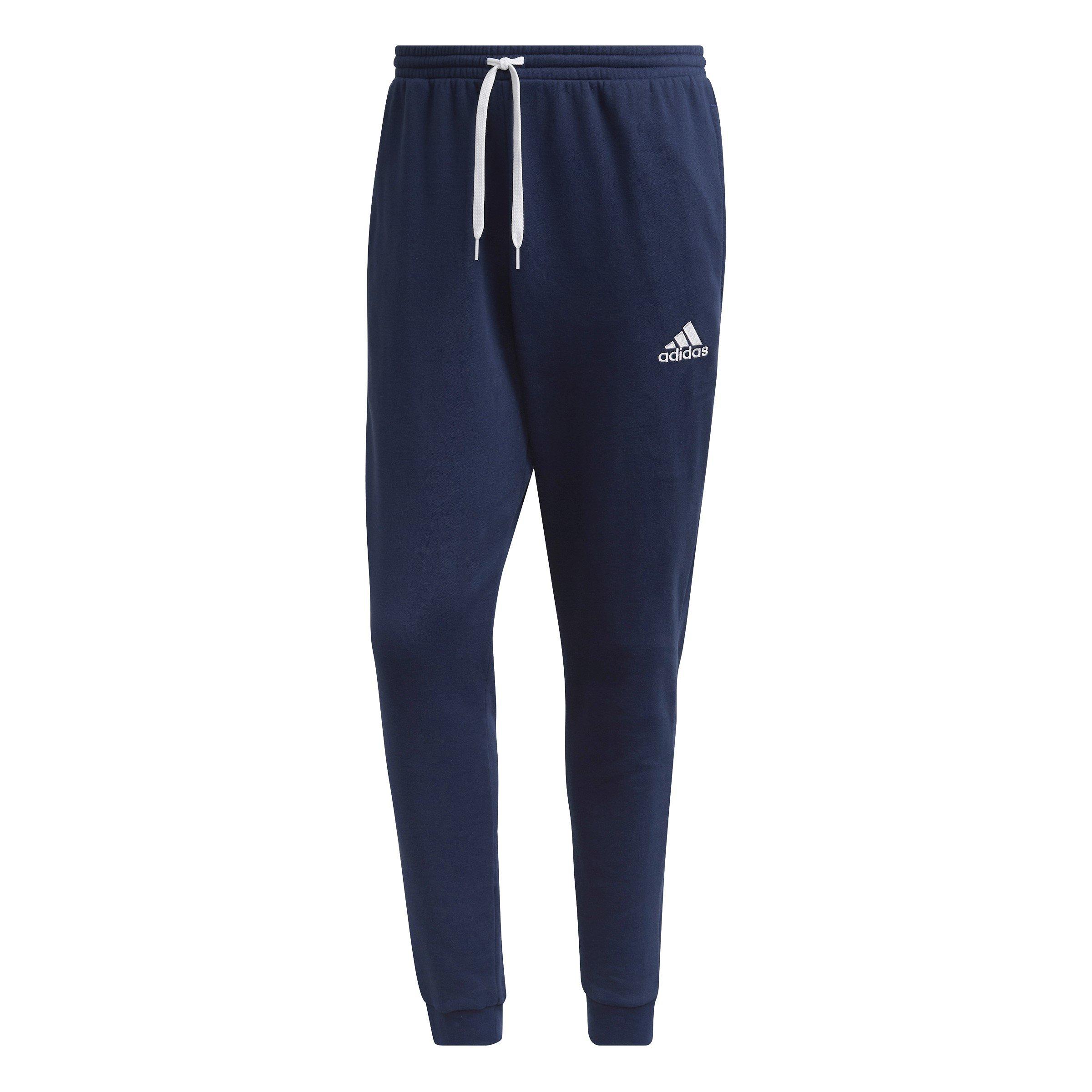 Adidas Men's Entrada 22 Sweat Tracksuit Bottoms - Team Navy Blue - XS