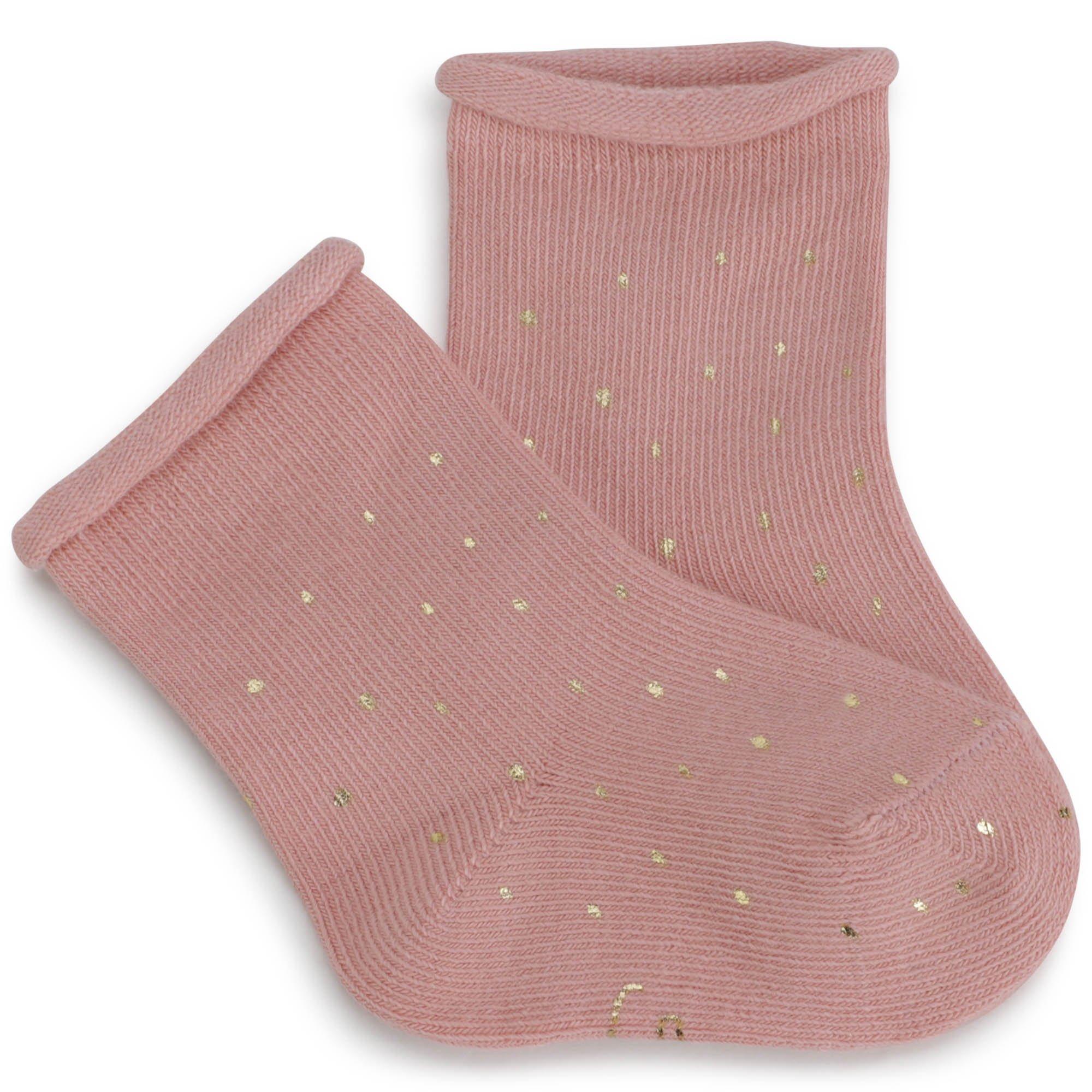 White Pink - Carrement Beau - Kids' Crew Socks - 3