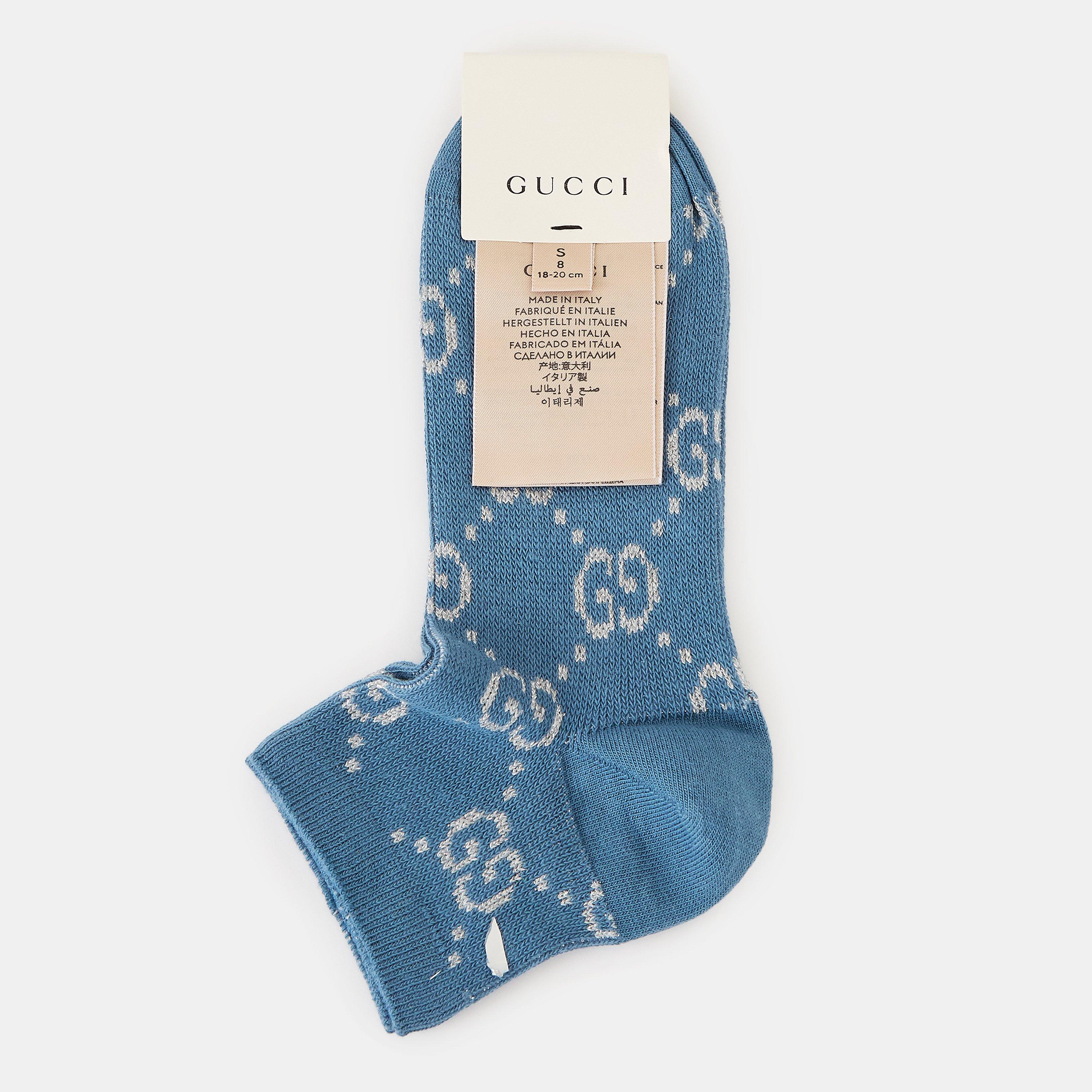 Prwinkle/L Grey - Gucci - Women's Ankle Socks - 2