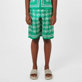 Gucci Horse Motif Shorts