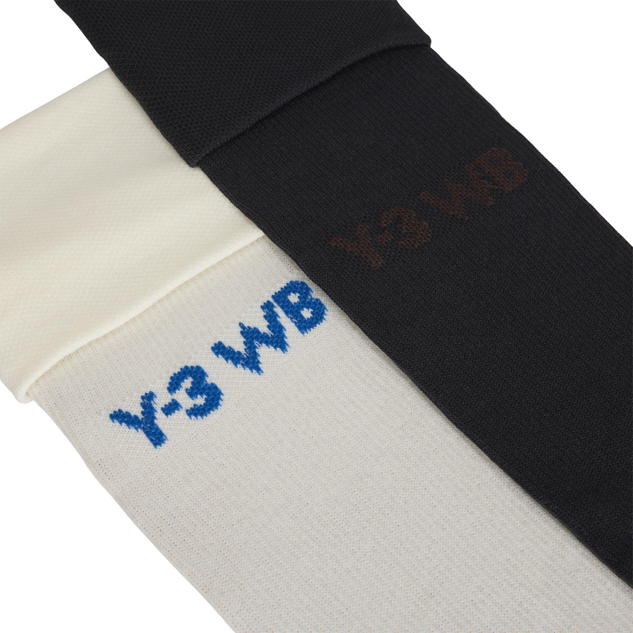 Off Wht/Blk - adidas Originals - Mens Wales Bonner x Y3 Football Socks - 2