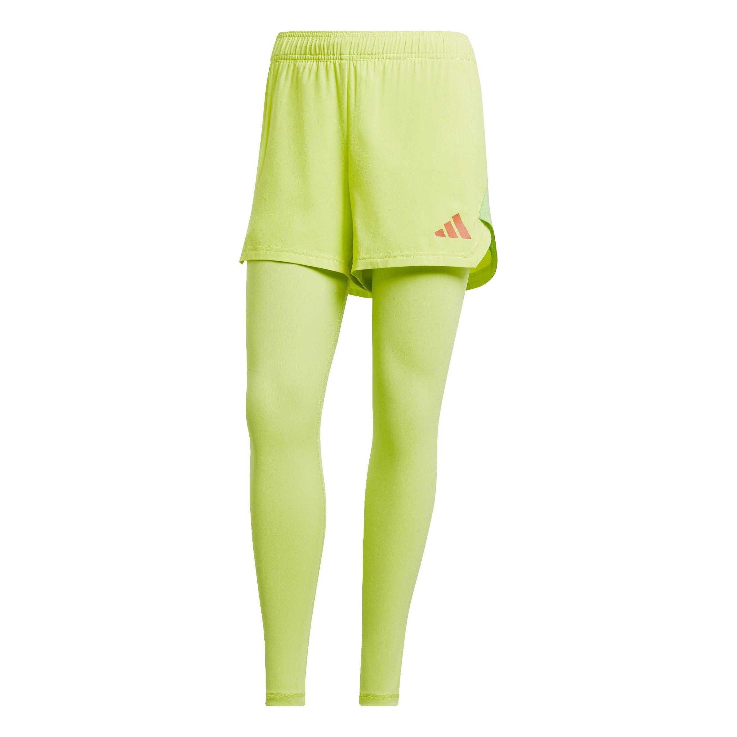 Adidas Women's Baselayer Legging - Solar Yellow - 14 (L)