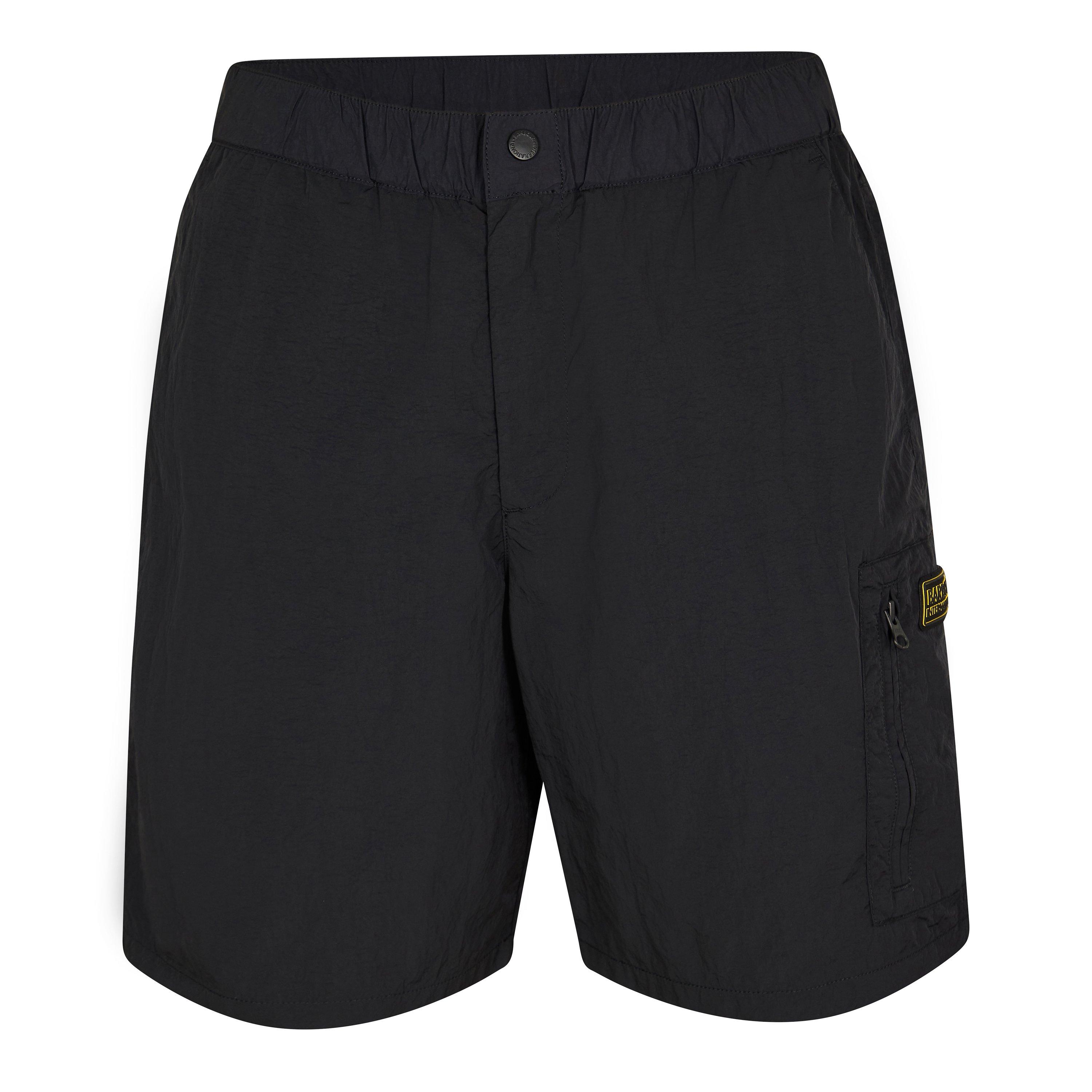 Black BK11 - Barbour International - Mens Inline Shorts - 1