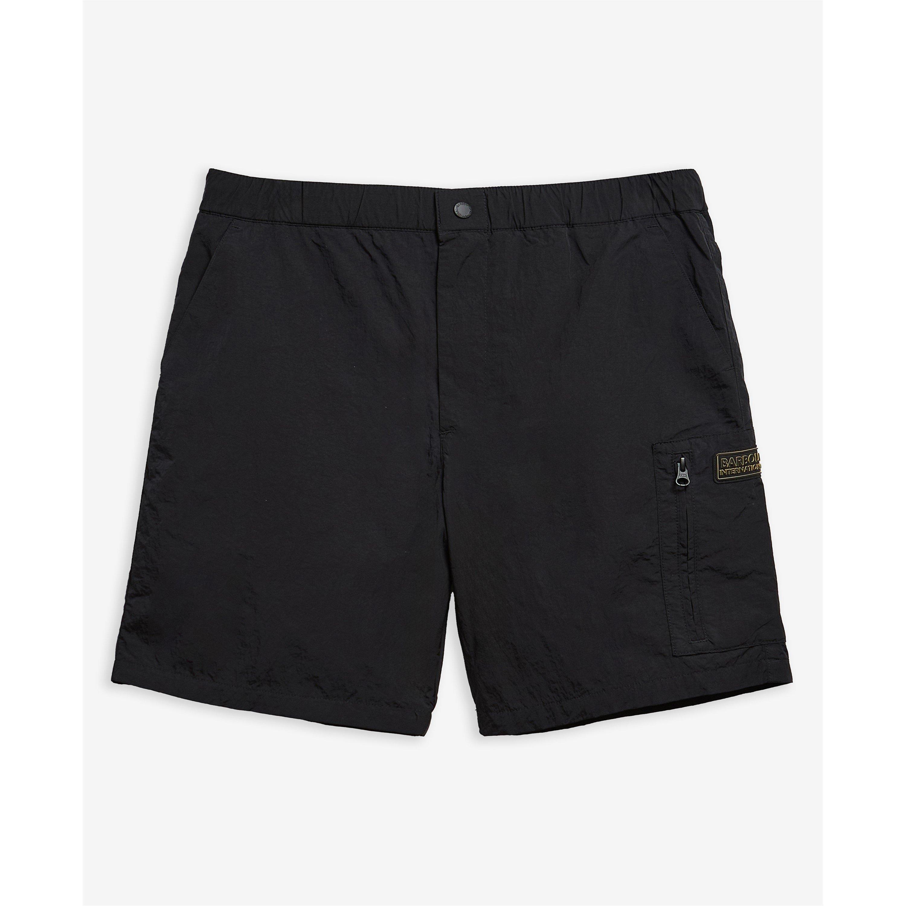 Barbour International Mens Inline Shorts - Black BK11 - S