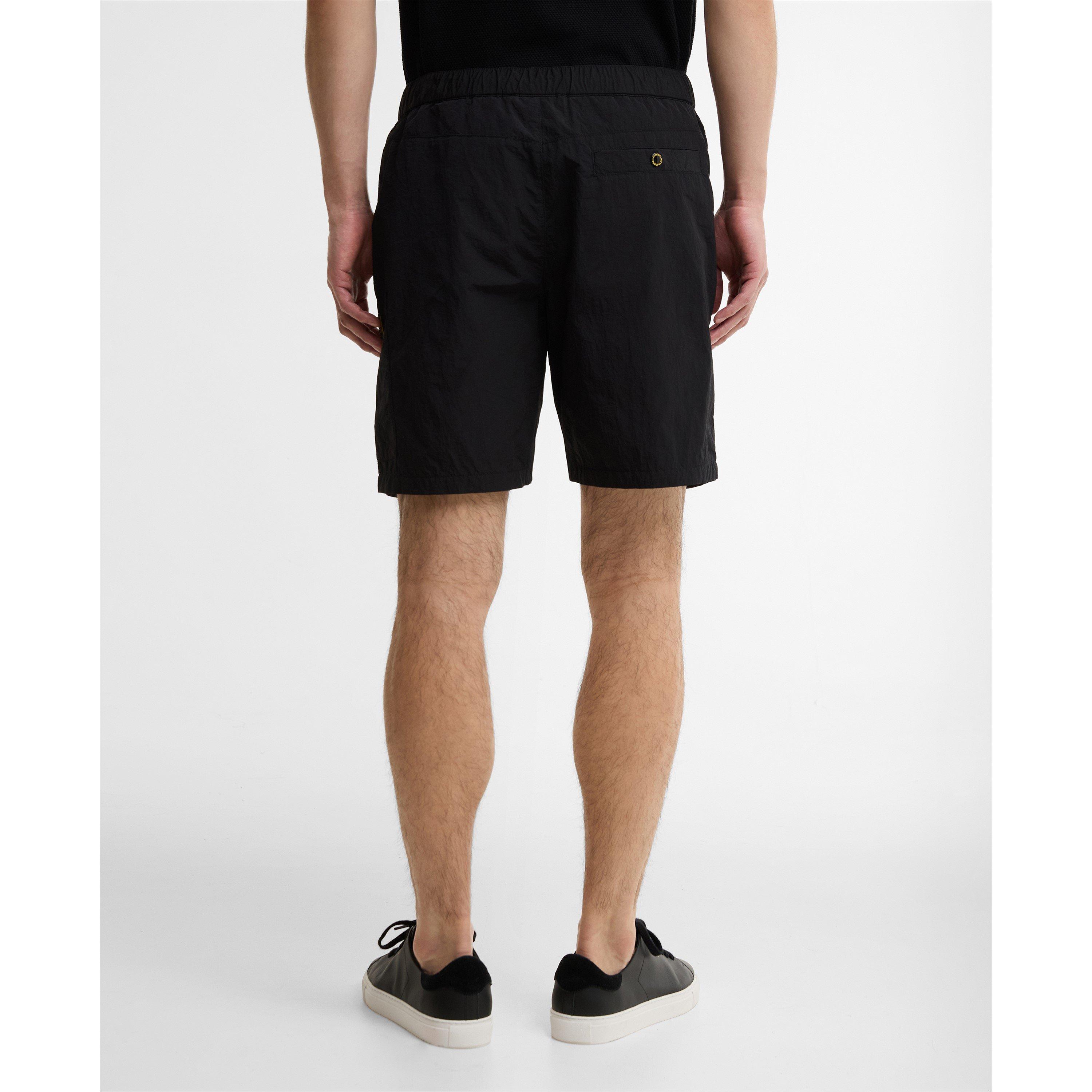 Black BK11 - Barbour International - Mens Inline Shorts - 3