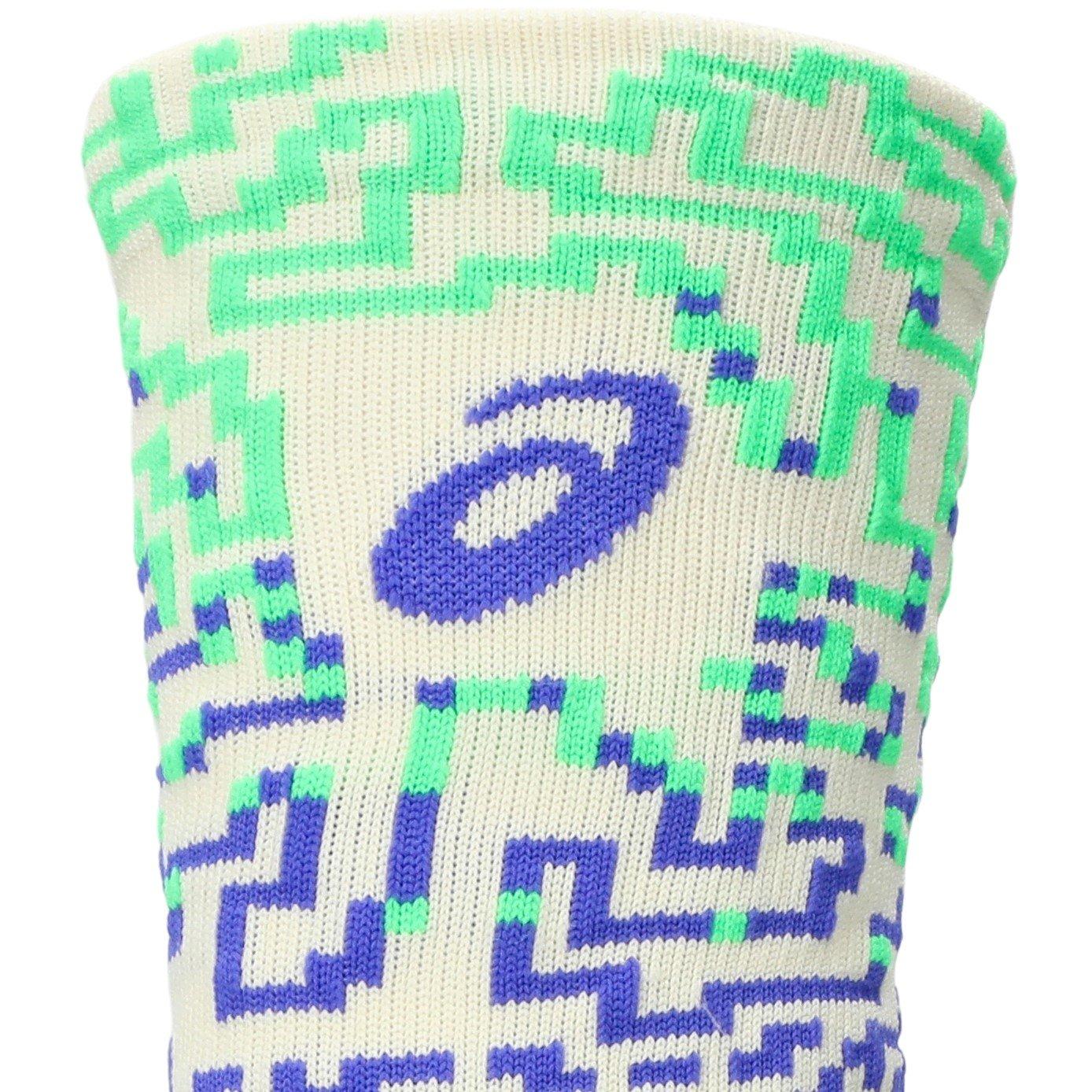 Ivory/Cblt Brst - Asics - Performance Run Sock Crew Unisex Adults - 3