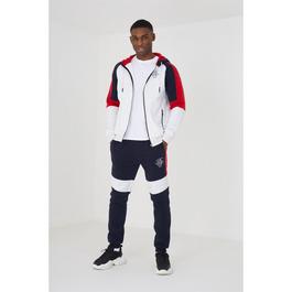 Brave Soul Colourblock Hoodie And Joggers set