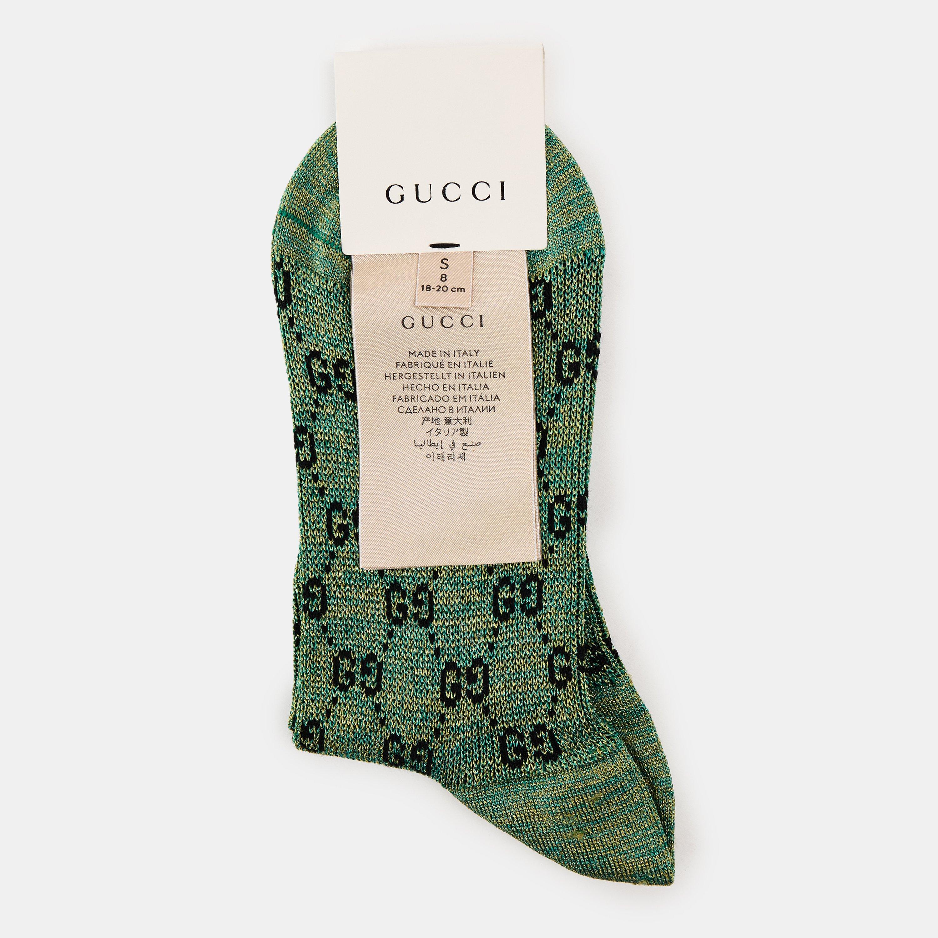 Green/Blue - Gucci - Women's Ankle Socks - 2