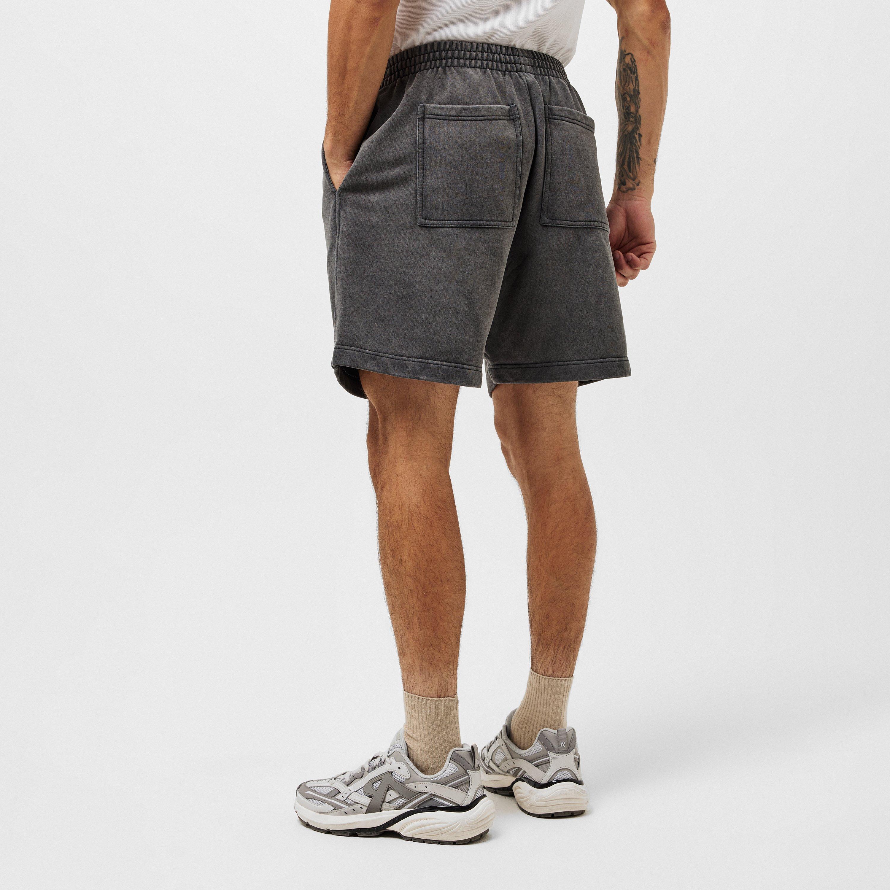 Grey Yellow - Represent - Men's Woven Shorts, Fabric - 4