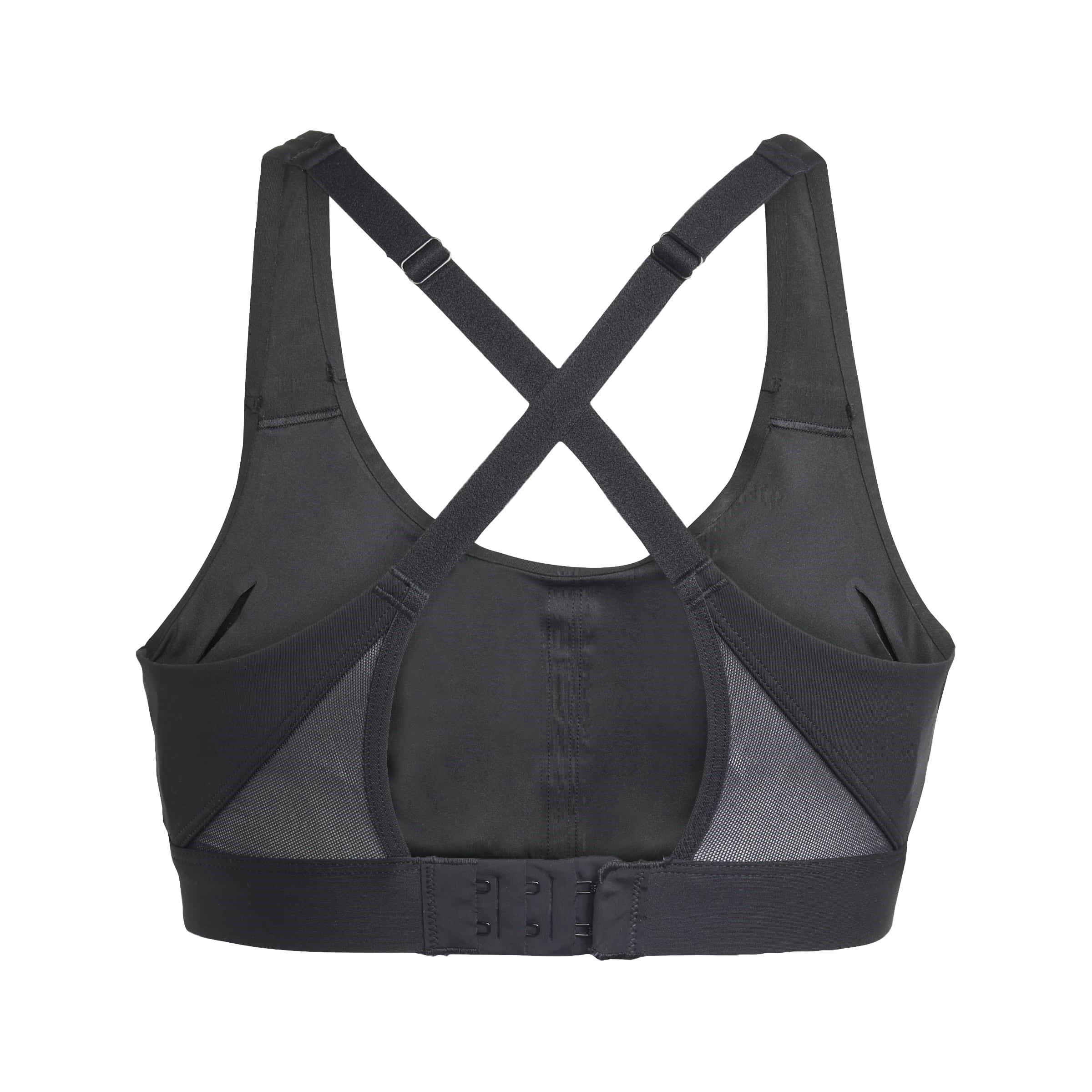 Black - adidas - Women's Ultimate High Impact Sports Bra - 2