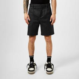 Represent Pinstripe Tailored Shorts