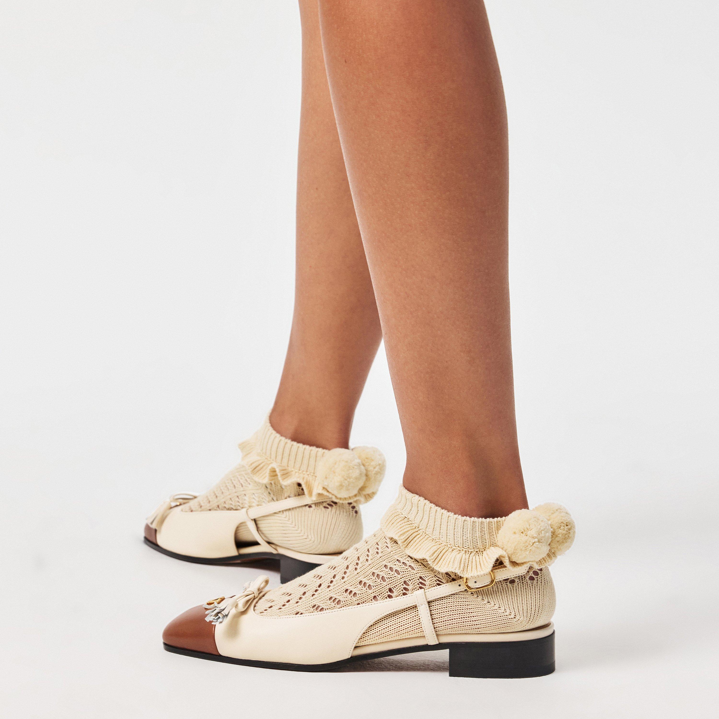 Betulla - Valentino Garavani - Women's Pom Crew Socks - 3