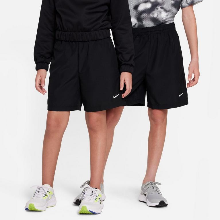 Noir/Blanc - Nike - Multi Big Kids' (Boys') Dri-FIT Training Shorts - 3
