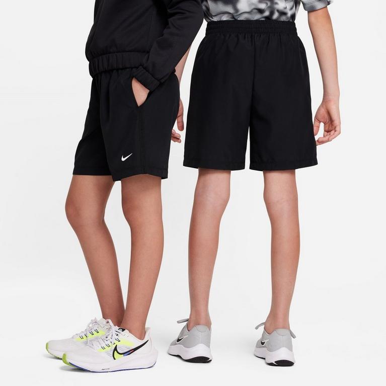 Noir/Blanc - Nike - Multi Big Kids' (Boys') Dri-FIT Training Shorts - 4