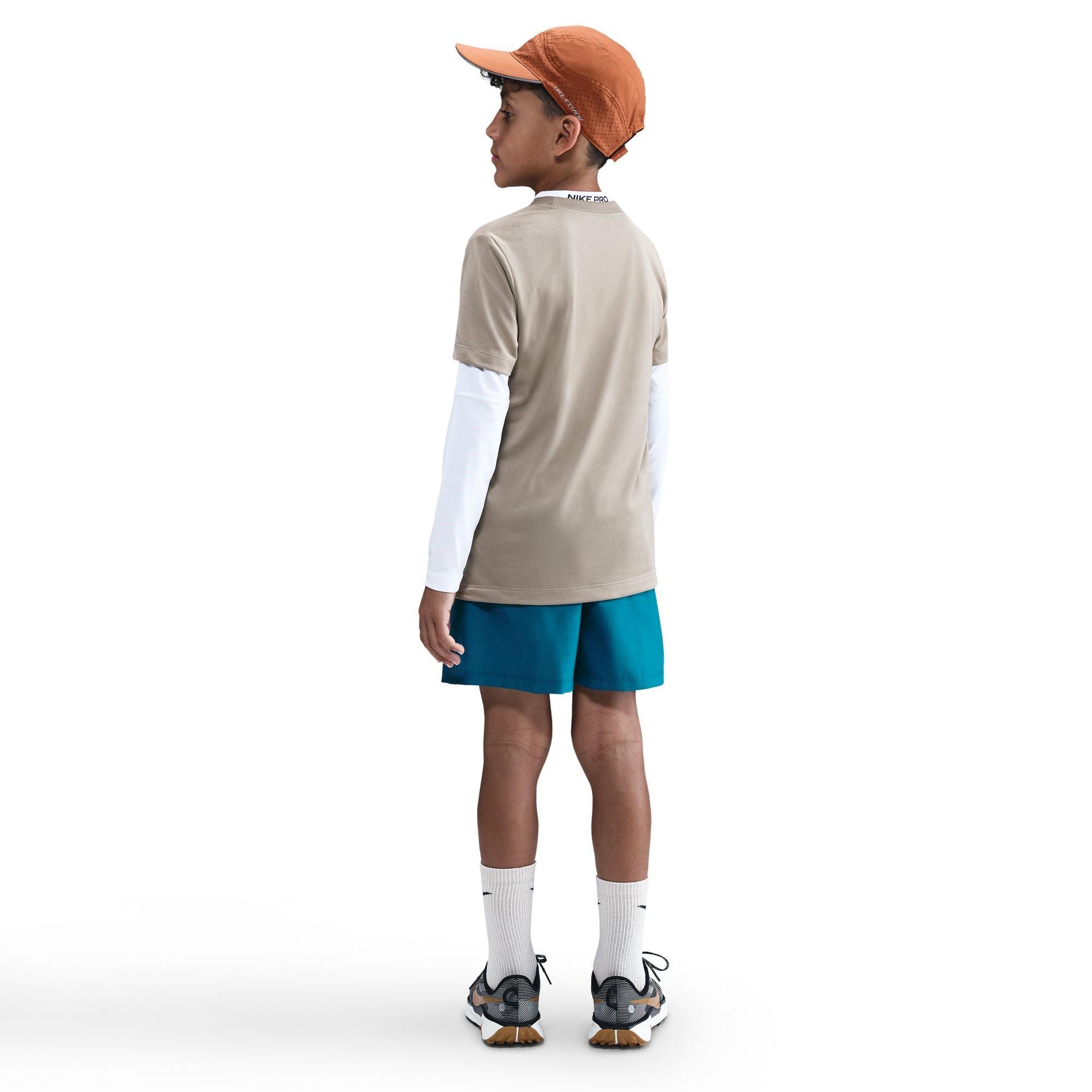 Grüne Tiefe - Nike - Multi Big Kids' (Boys') Dri-FIT Training Shorts - 4