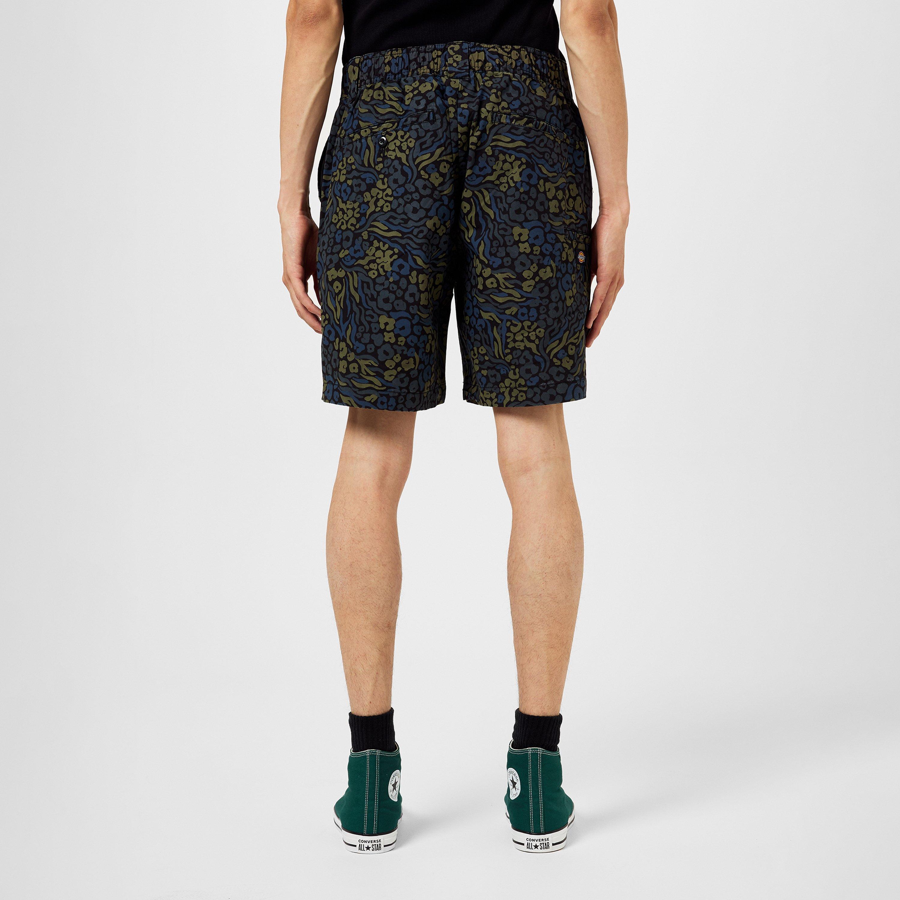 Camo J461 - Dickies - Men's Saltville Woven Tracksuit Shorts - 3