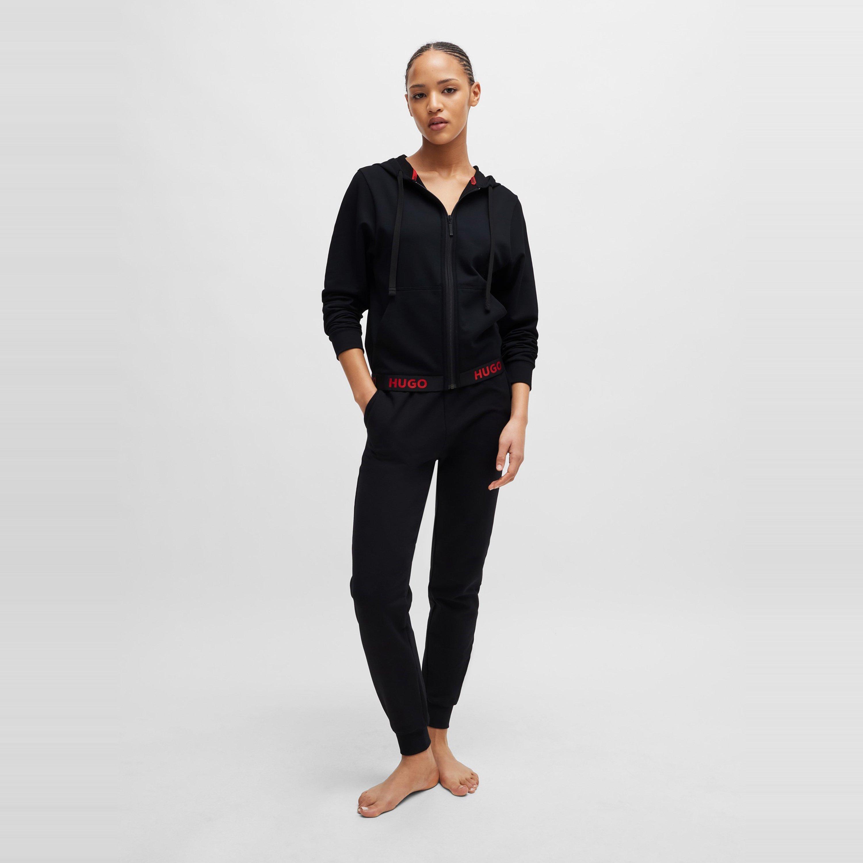 Black - Hugo - Logo Hoodie - 5