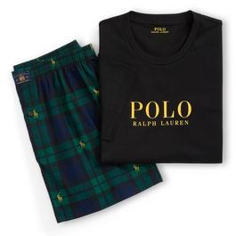 Polo Ralph Lauren Short sleeve Top and trouser bottom pyjama set